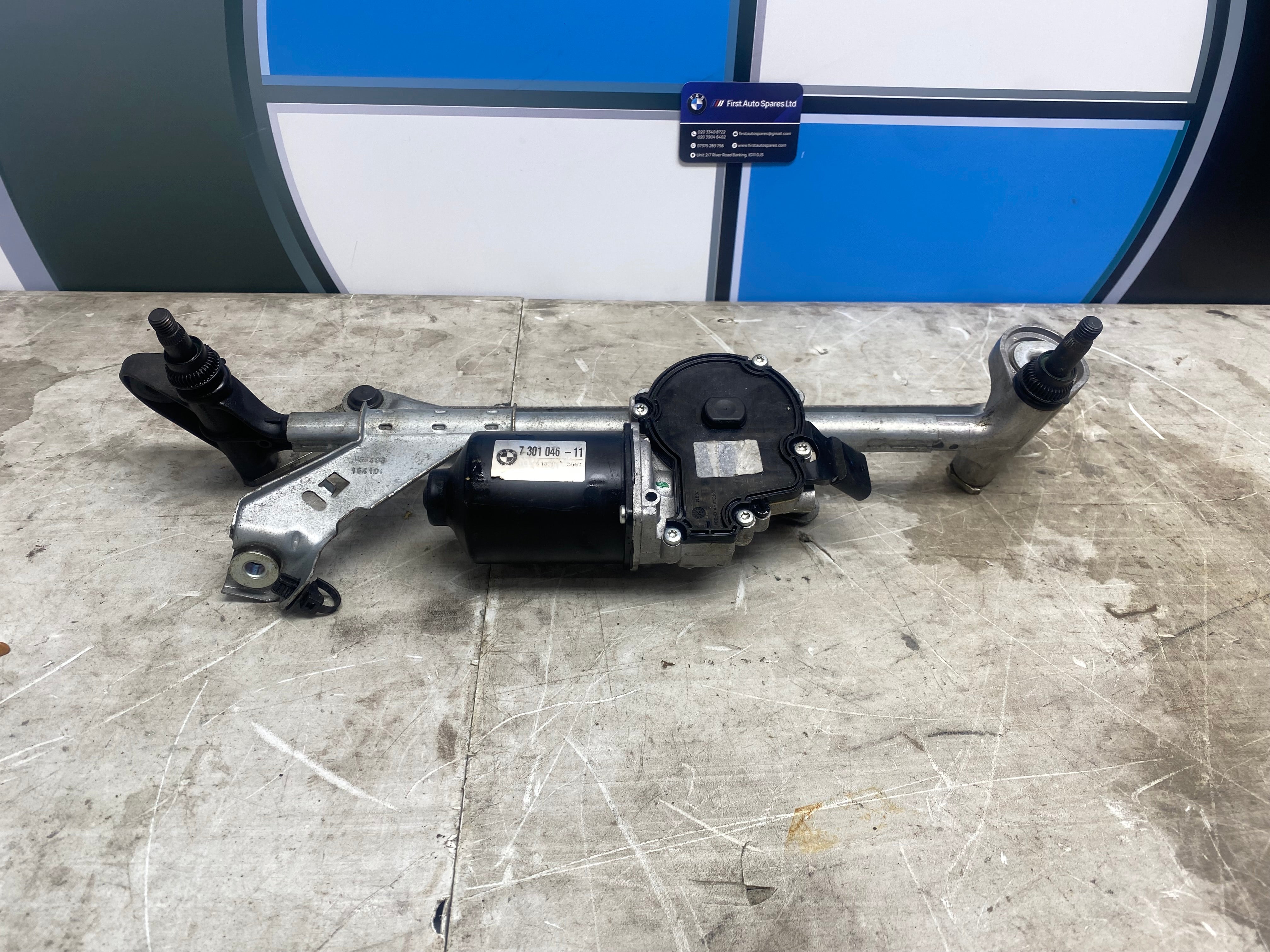 BMW 2 Series F45/F46 Front Wiper Motor & Linkage Mechanism – 2014–2022