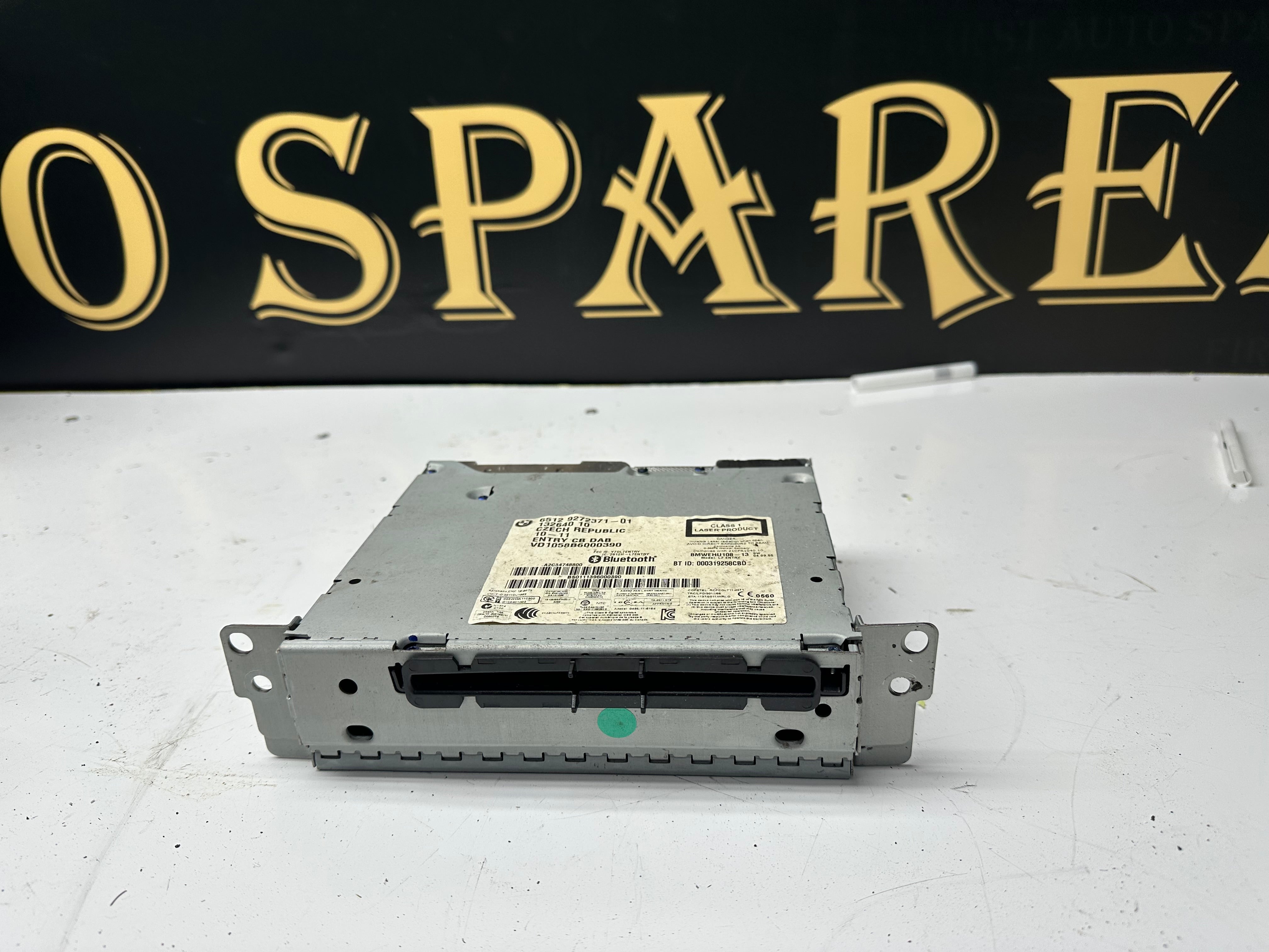 BMW F20 F21 F30 F31 Alpine CD DAB Head Unit Audio - Radio Player (6512 9272371-01) (132640 10)