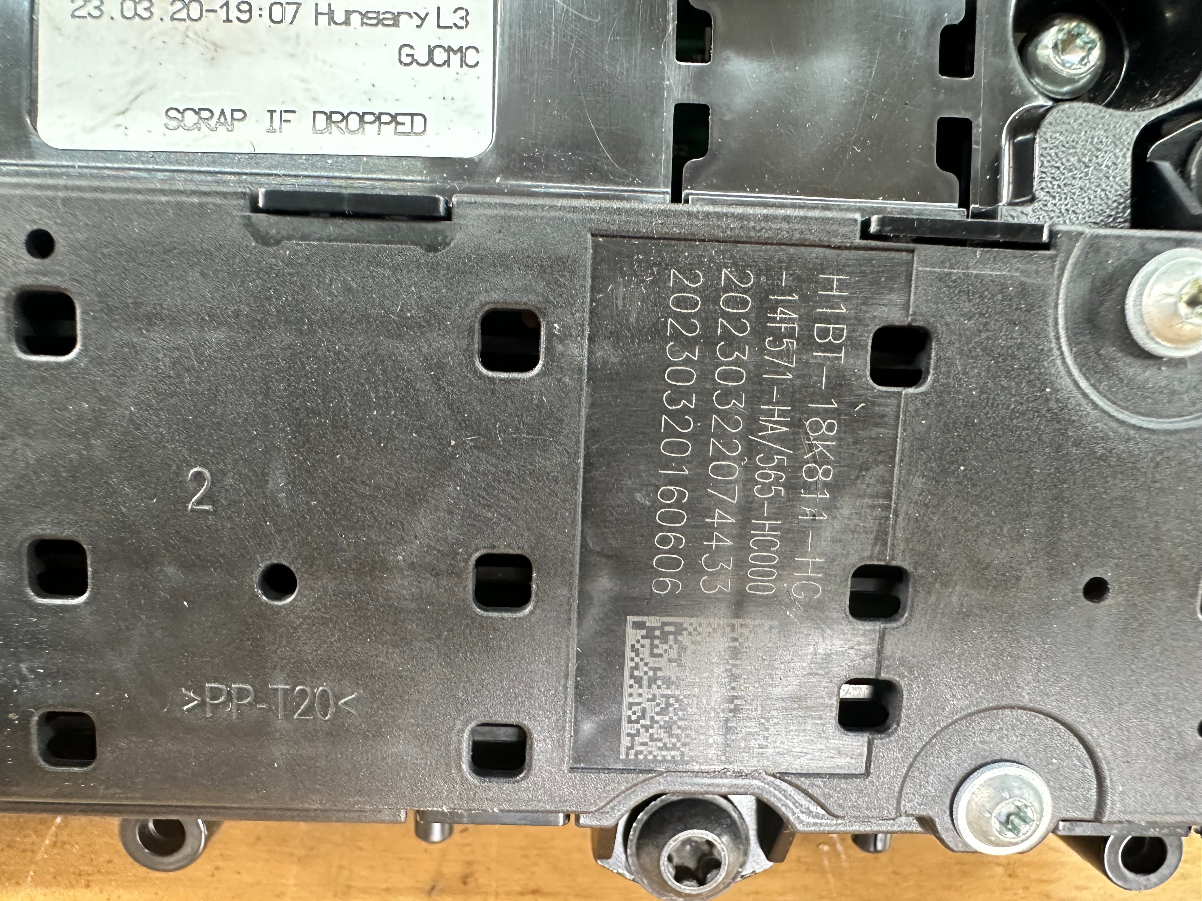 Ford Fiesta 2022-2025 Display Screen Control Panel (L1BT-18B955-FC)