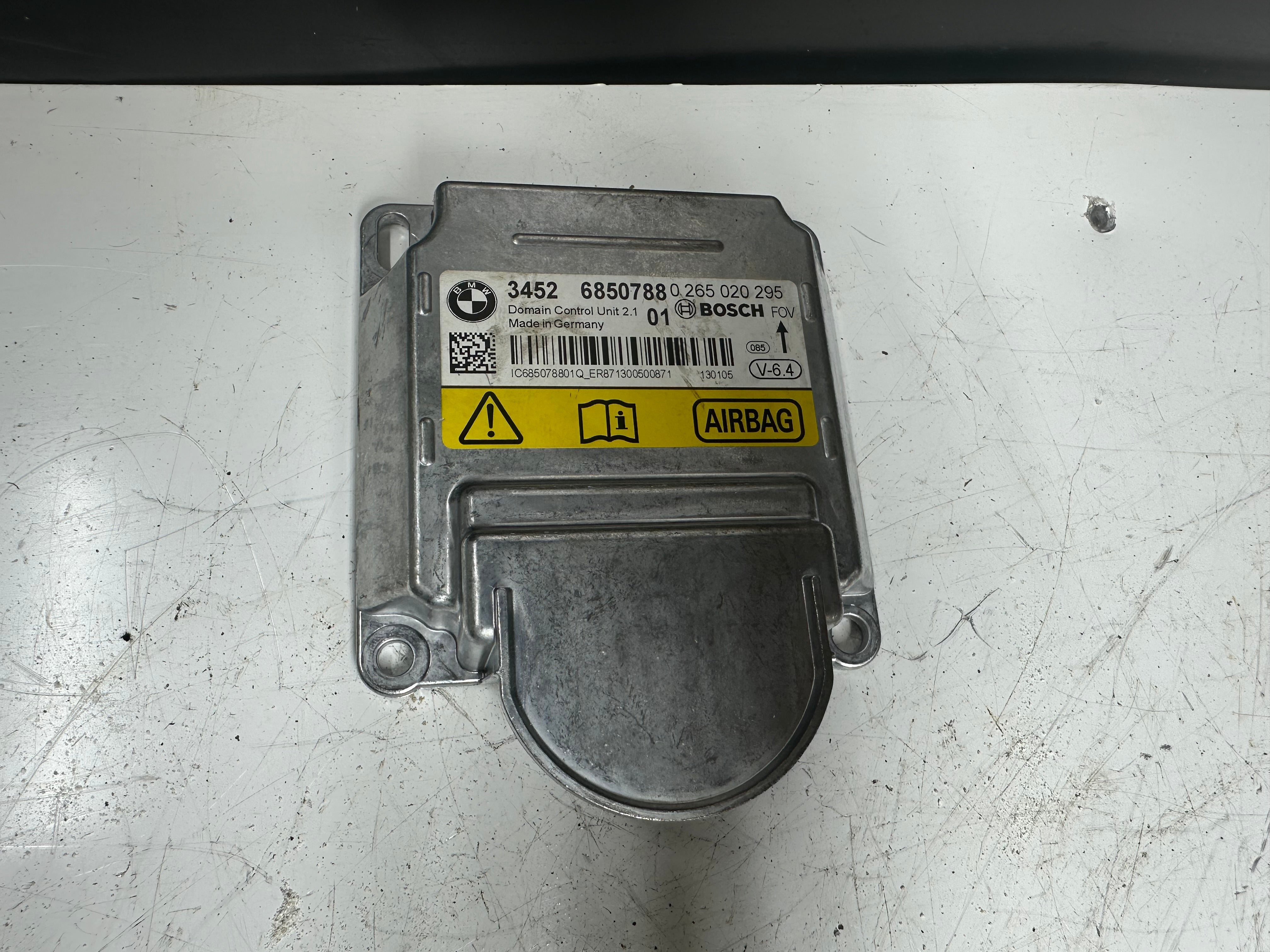 BMW 6 Series F06 F12 F13 Airbag Sensor Module (3452 6850788 01) (6850788)
