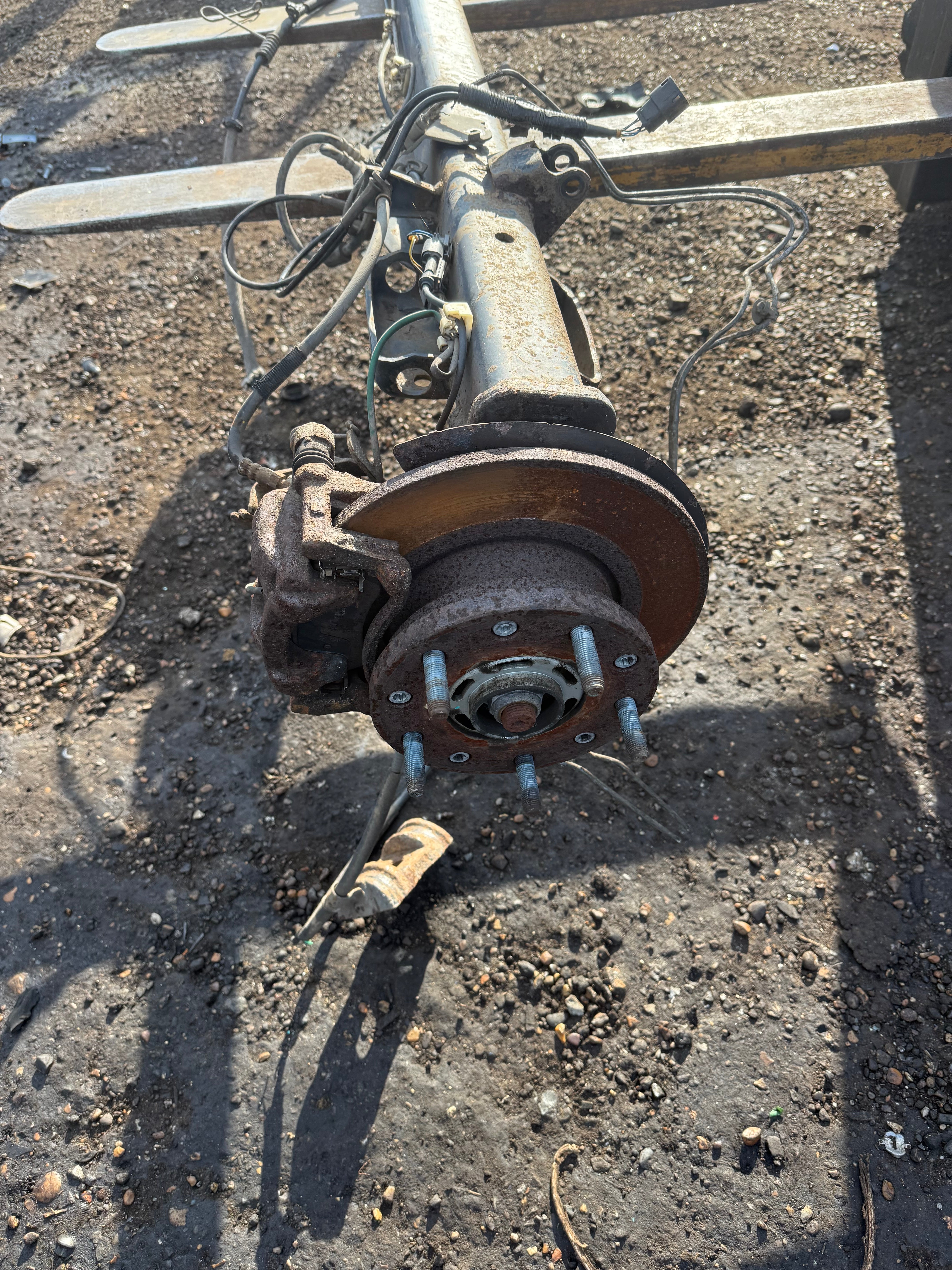 Ford Transit Custom 2021 Rear Axle