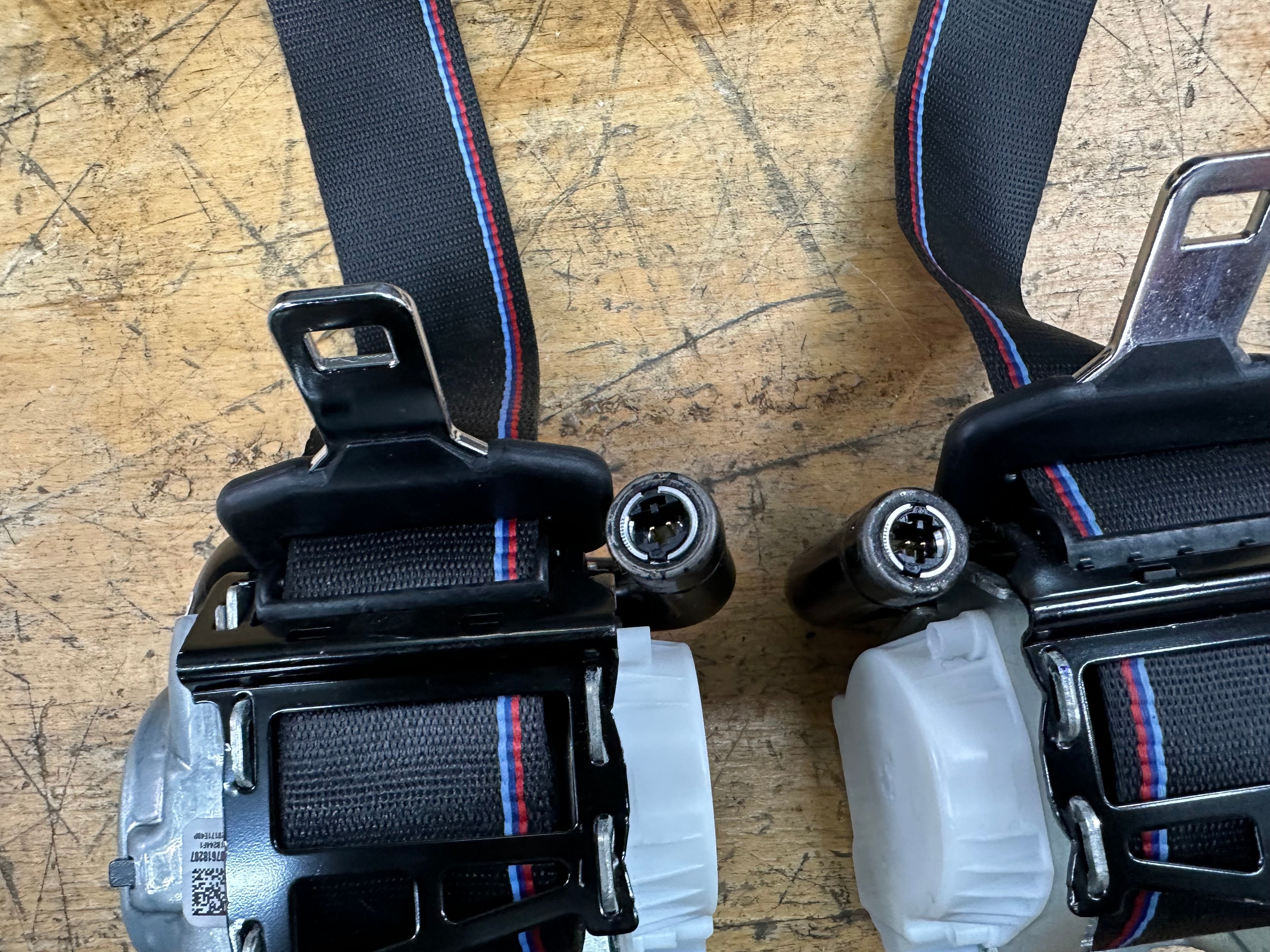 BMW X3M X4 G01 G02 F97 F98 Rear Left & Right Upper Seat Belts (34133470) (34133471)