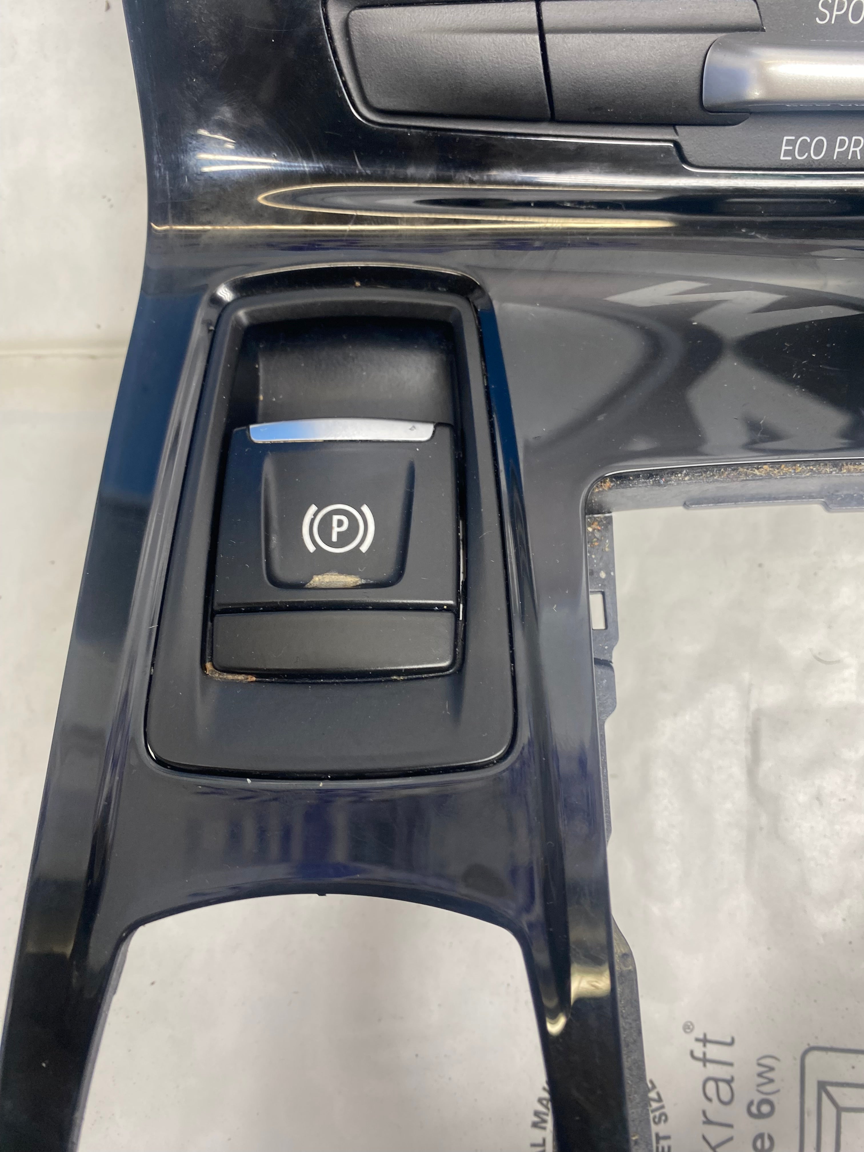 BMW 2 Series Gran Tourer F46 AC Air Con Heat Control Panel 7 Buttons – 2016 (5116F006007)