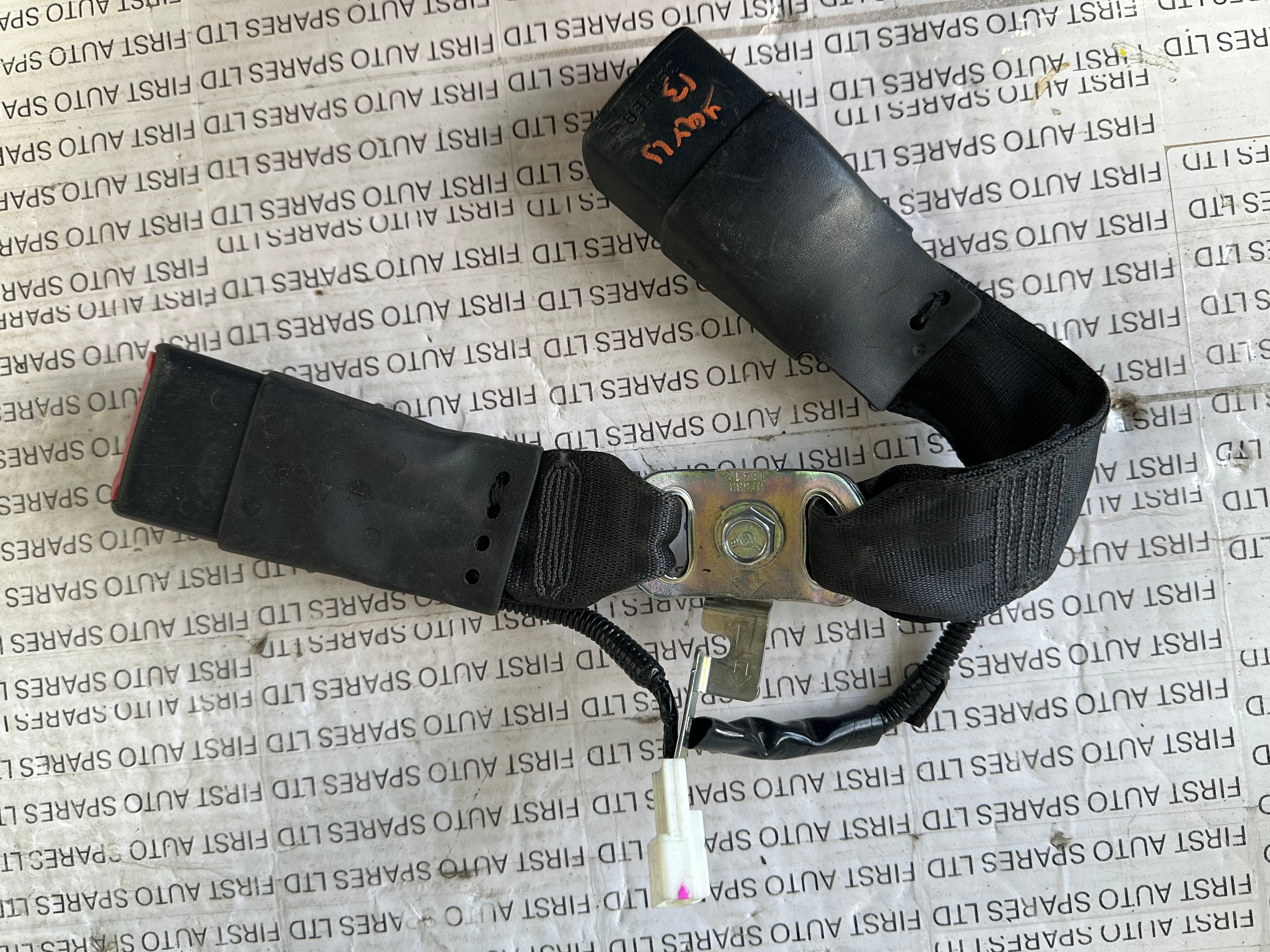 Toyota Yaris 2013 Centre Seat Belt Buckle