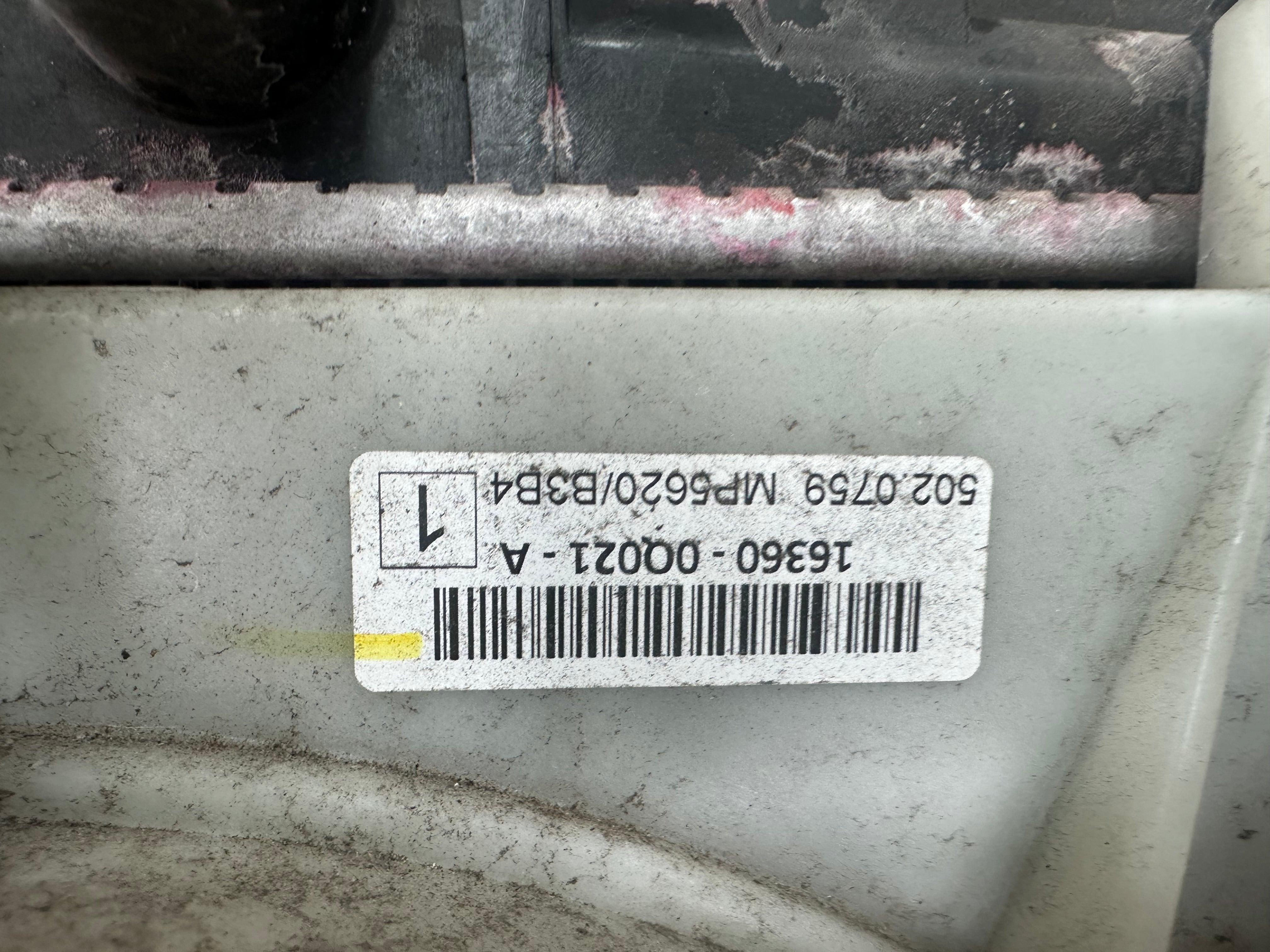 Toyota Aygo AC and Water Radiator 1.0L Petrol Manual 2019 (CZ422175-3582)