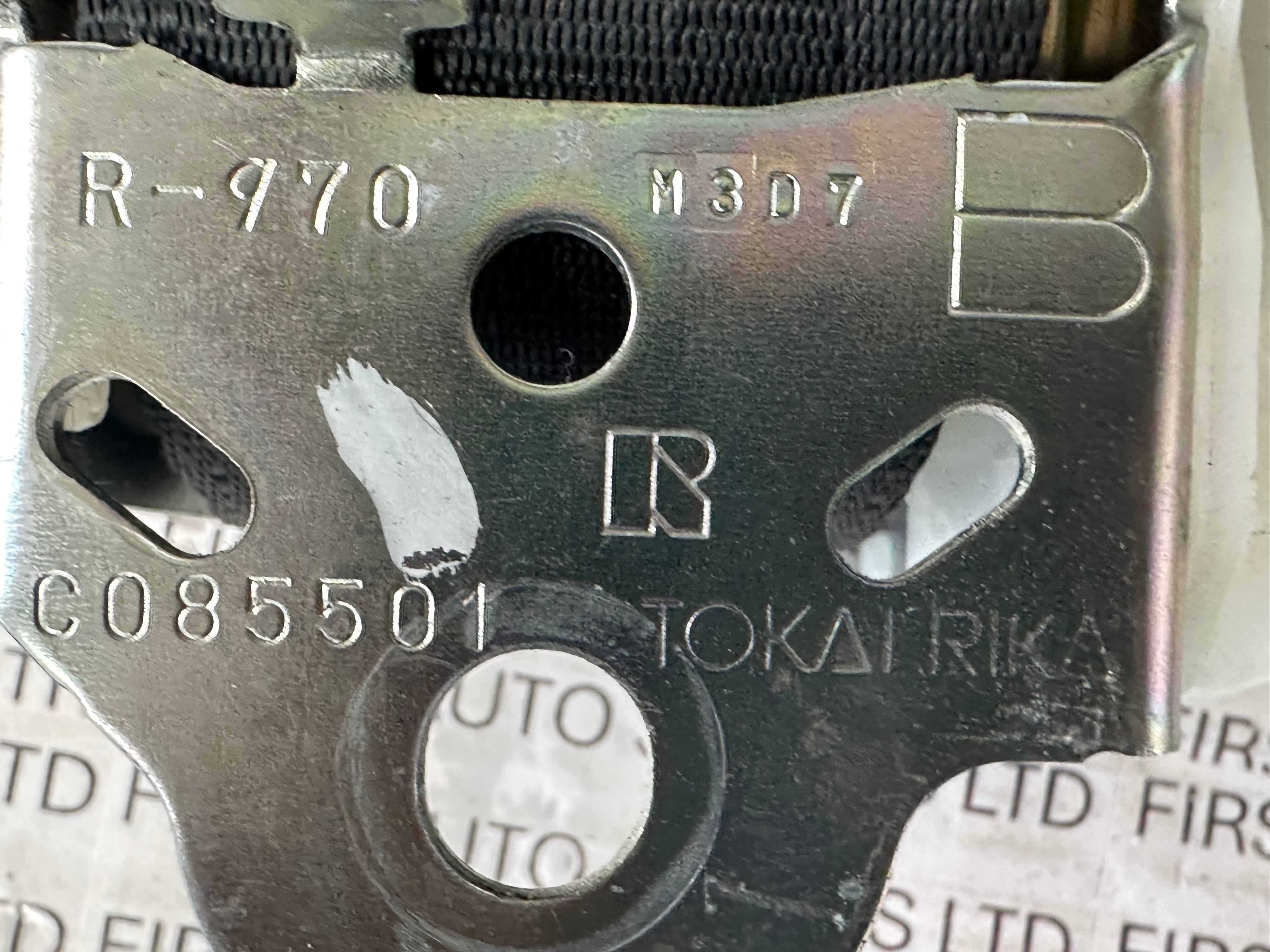 Suzuki Swift 2015 Right Rear Seat Belt (84960-68L0)