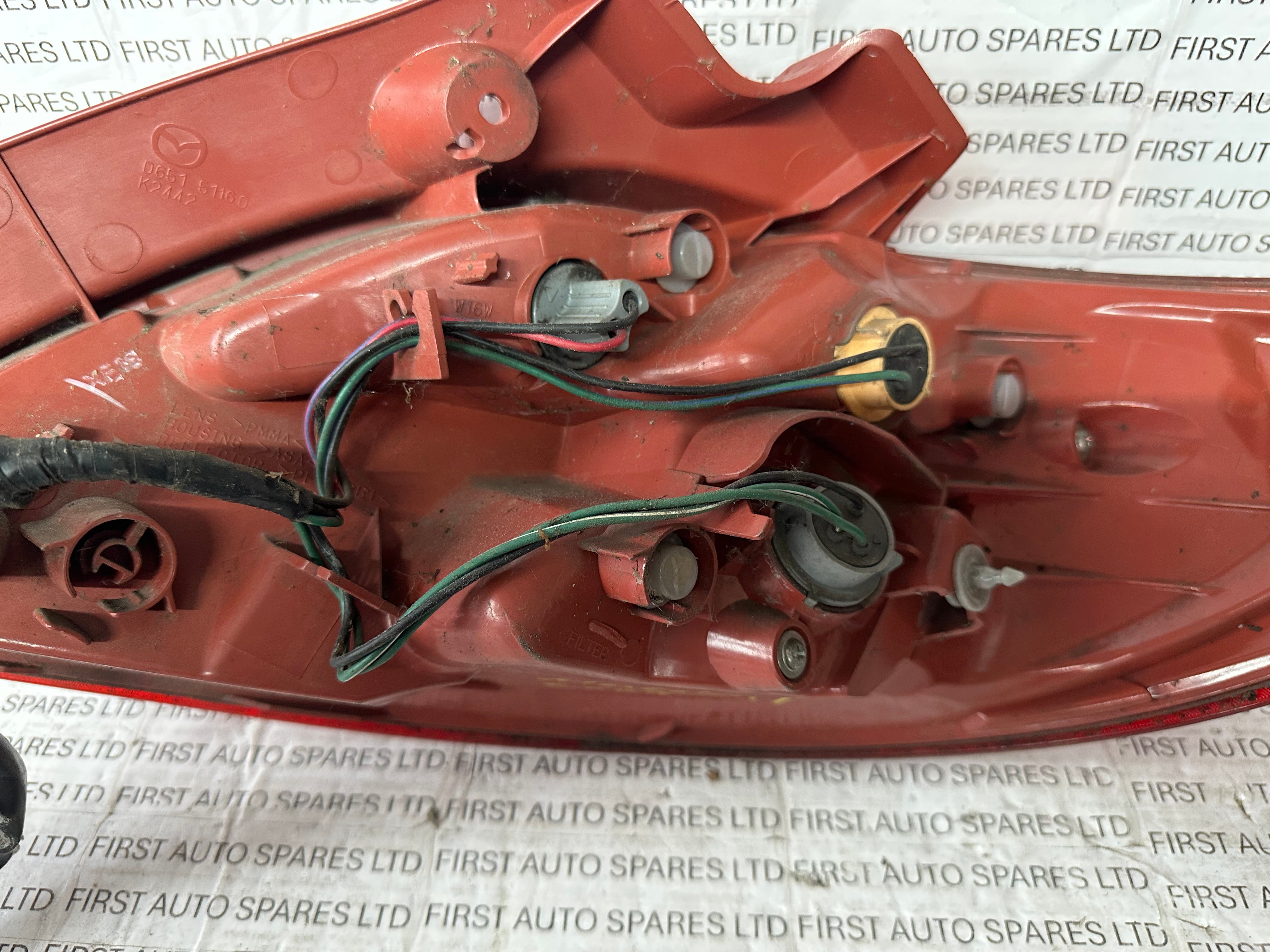 Mazda 2  2009 Left Rear Tail Light - (P5776, D651 51160, K2442)