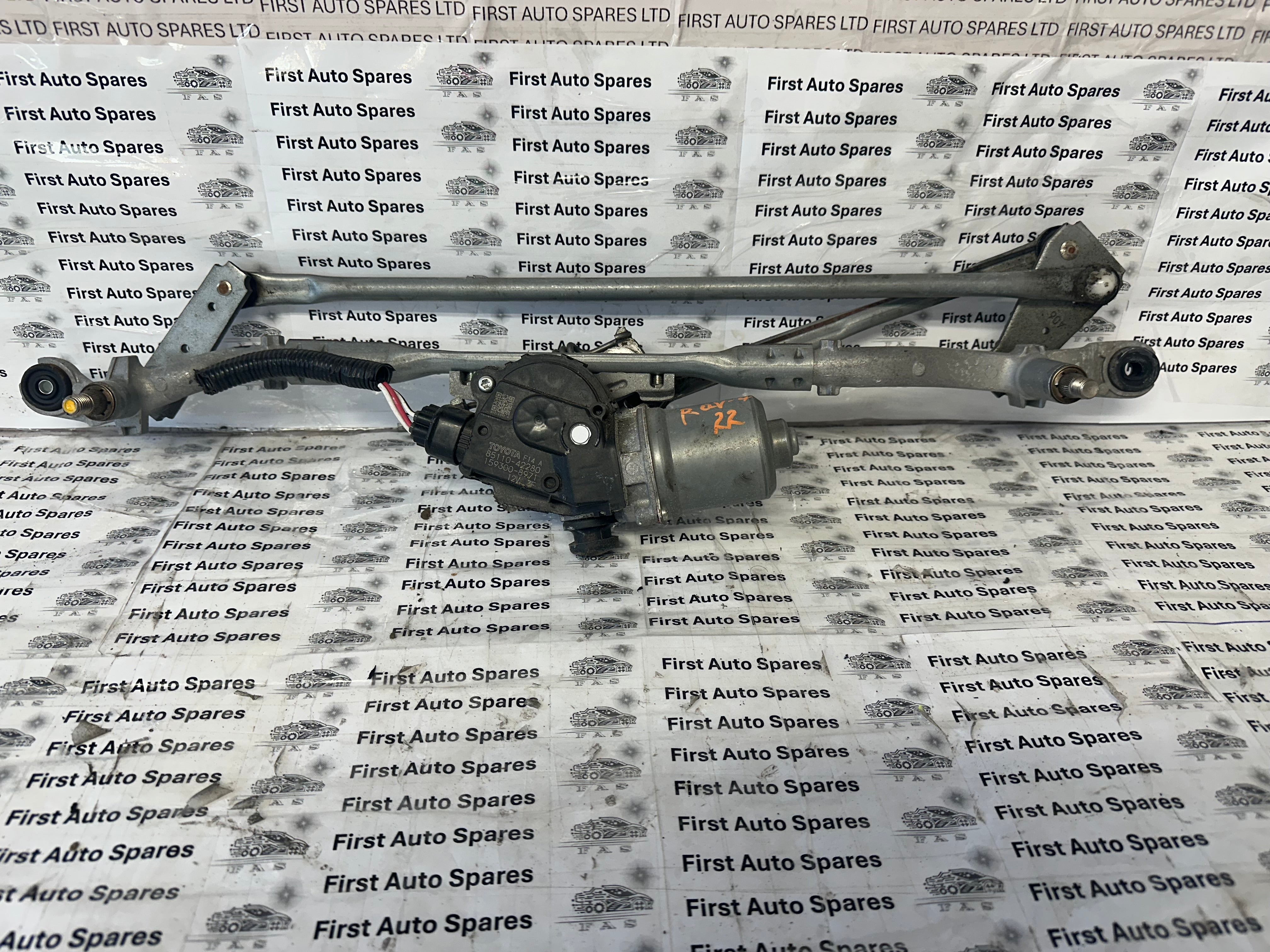 Toyota RAV4 F14 MK5 Front Wiper Motor & Linkage (85110-42280) (159300-8971)
