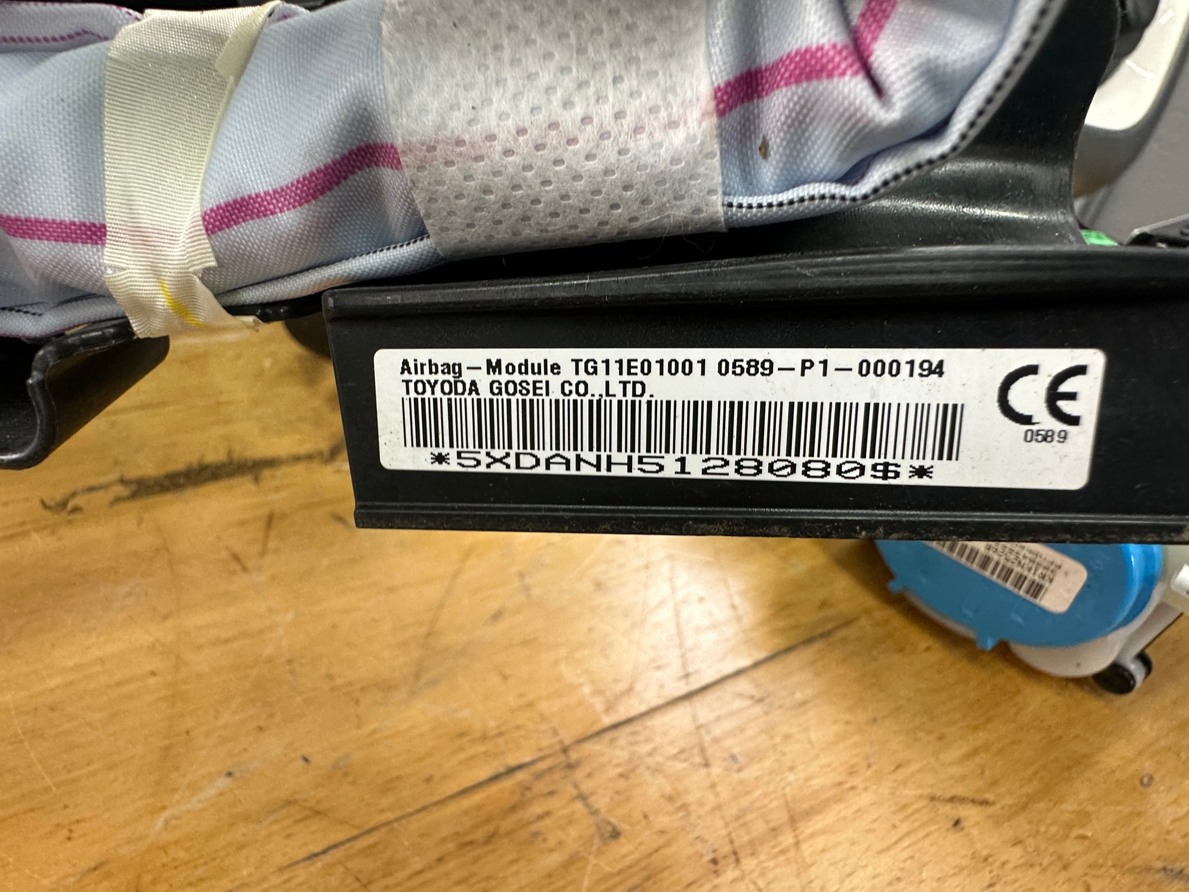 Toyota Aygo 2021 Dashboard with Airbag Kit