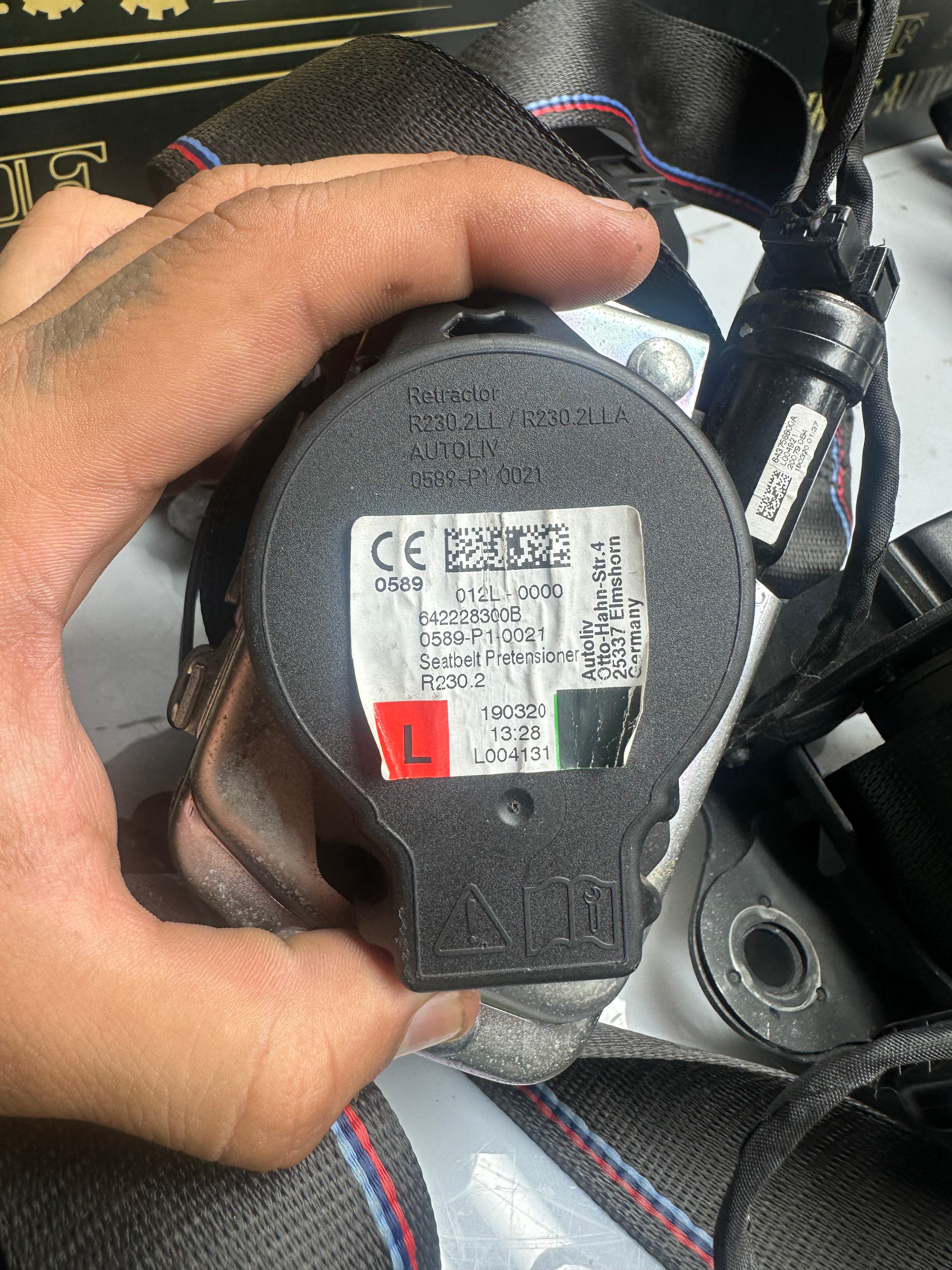 BMW 1 Series F40 M Sport Seatbelt Set – 2019–Present