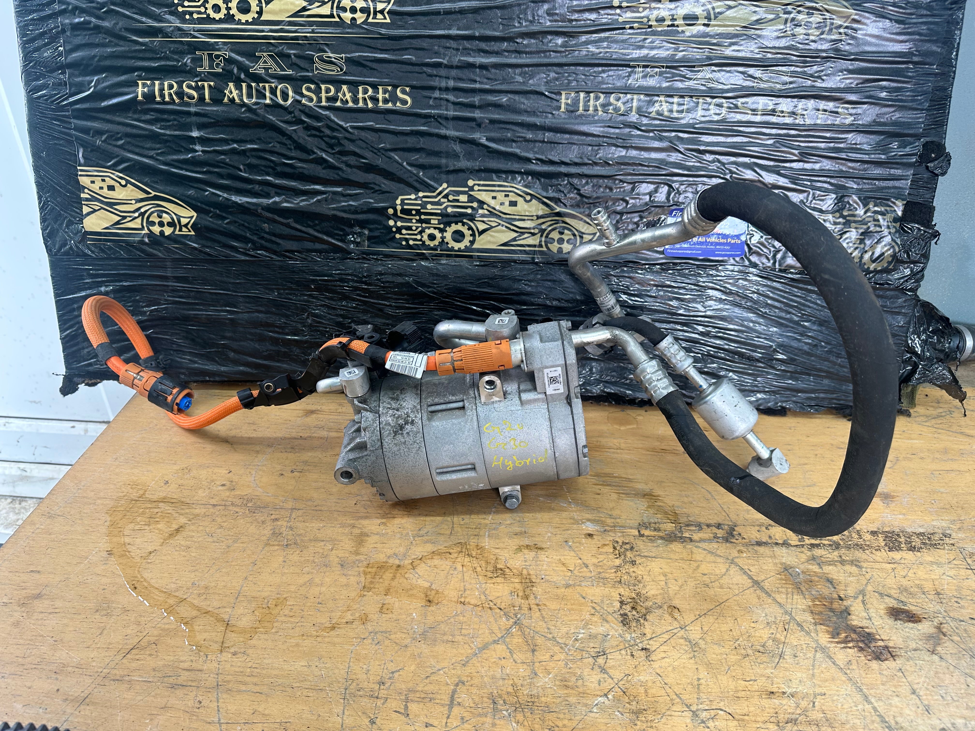 BMW 3 5 Series G20 G30 330e 530e A/C Air Con Compressor Pump 2.0 Hybrid (9496109)