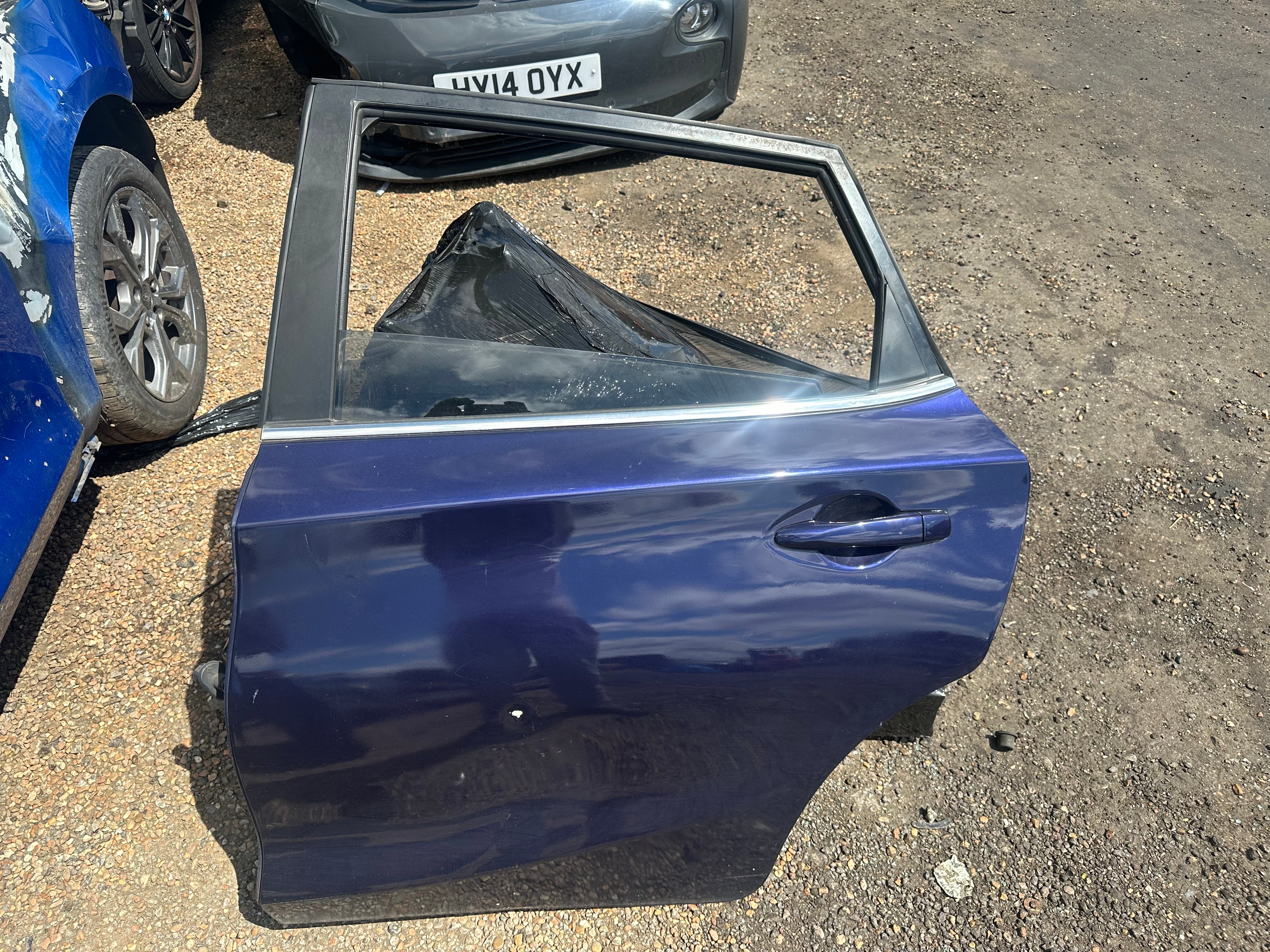 Nissan Pulsar 2014–2018 N/S/R Left Rear Door – Colour Code: RBR (Blue)