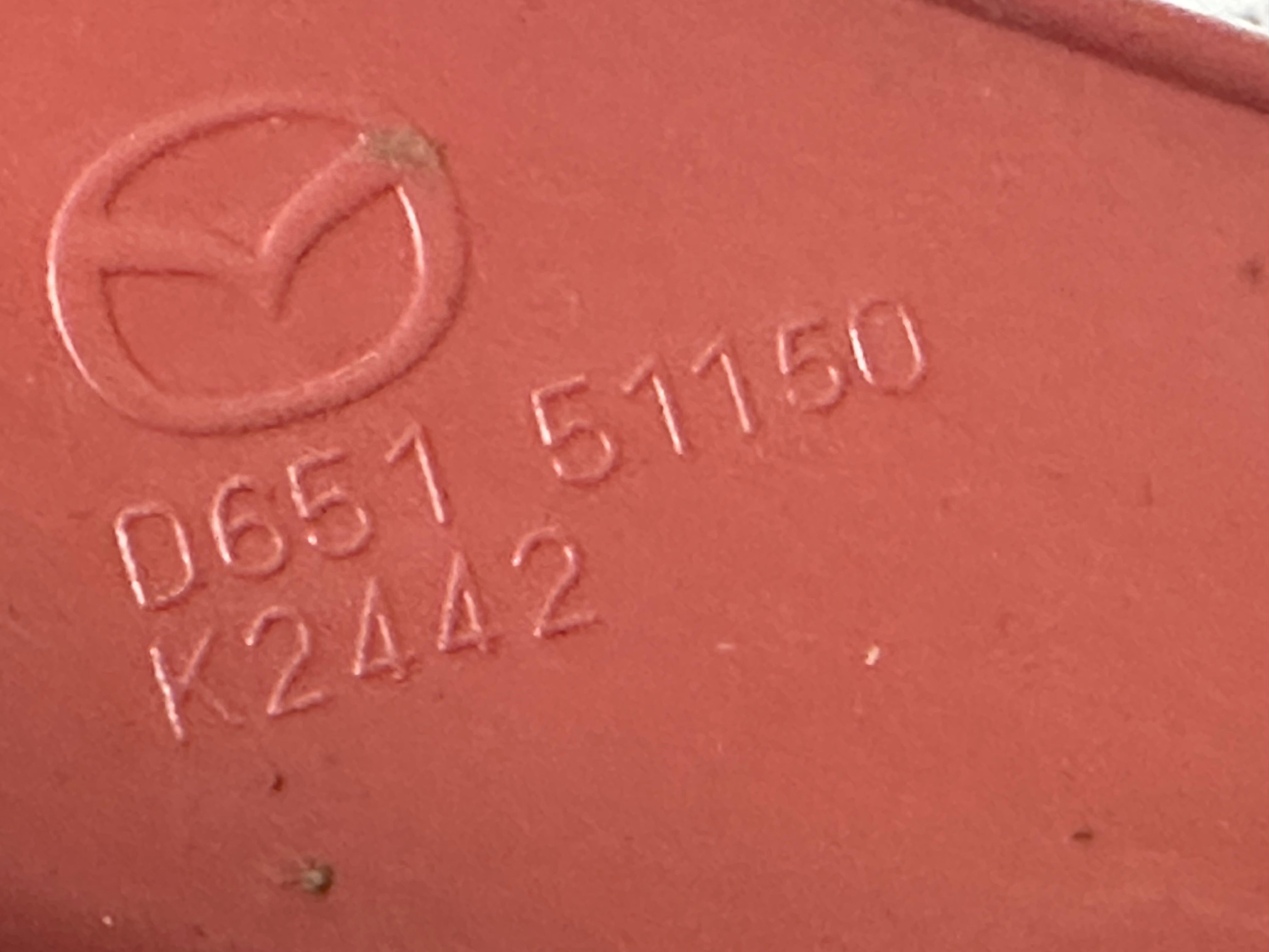 Mazda 2 2009 Right Rear Tail Light - P5776, D651 51150, K2442