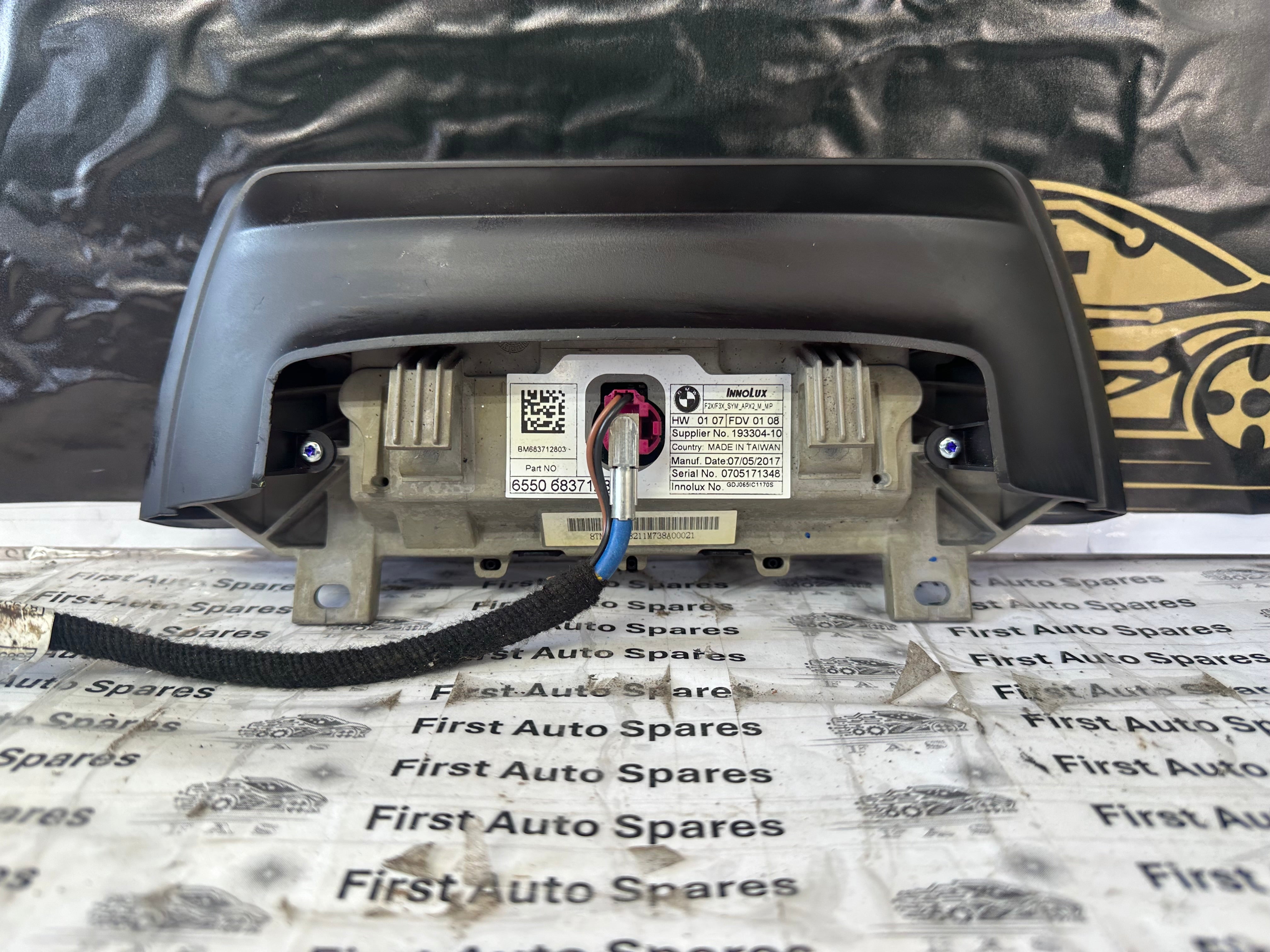 BMW 1, 2, 3, 4 series LCI Display Screen (65506837128-03) (6837128-03)