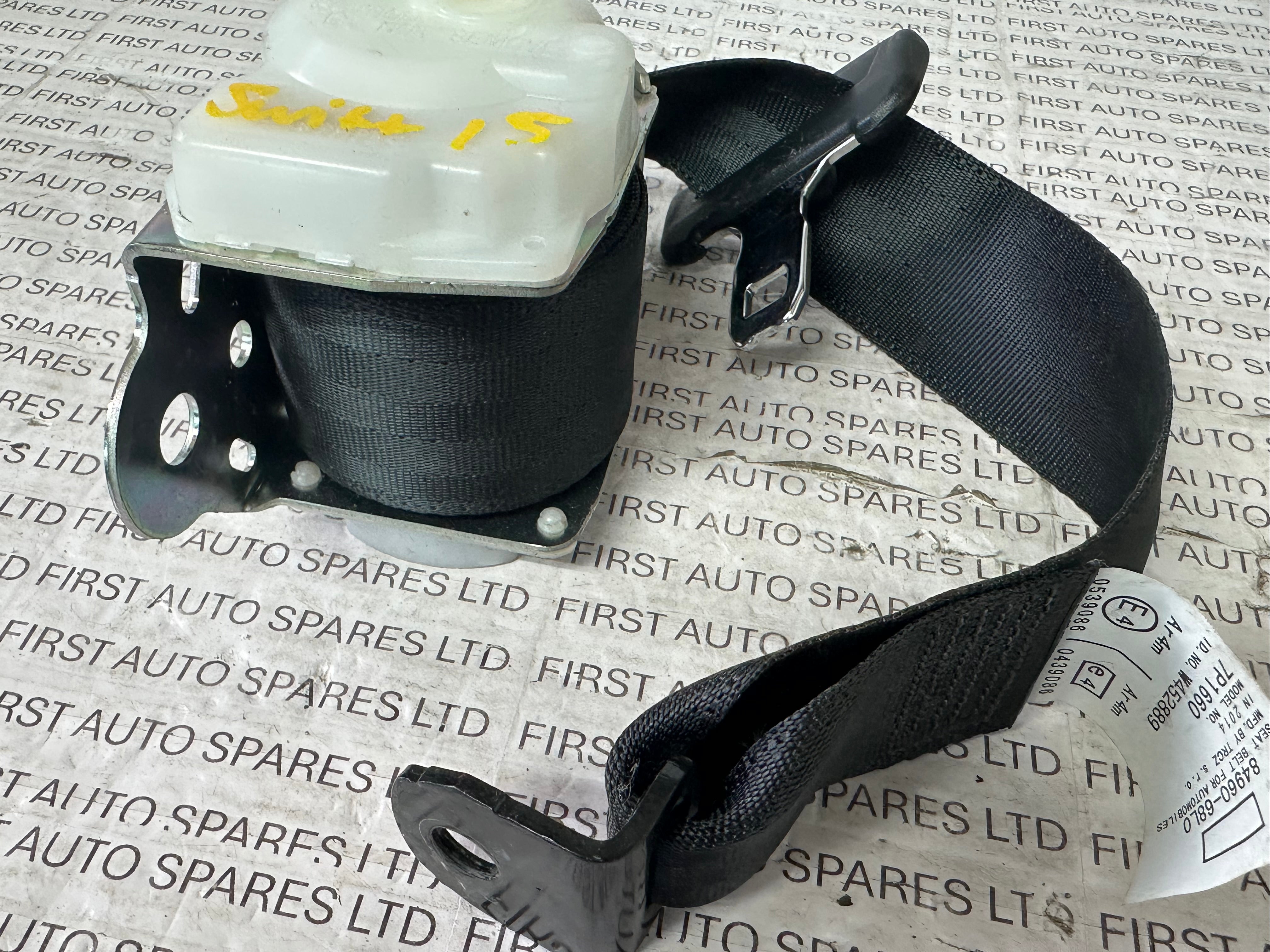 Suzuki Swift 2015 Right Rear Seat Belt (84960-68L0)