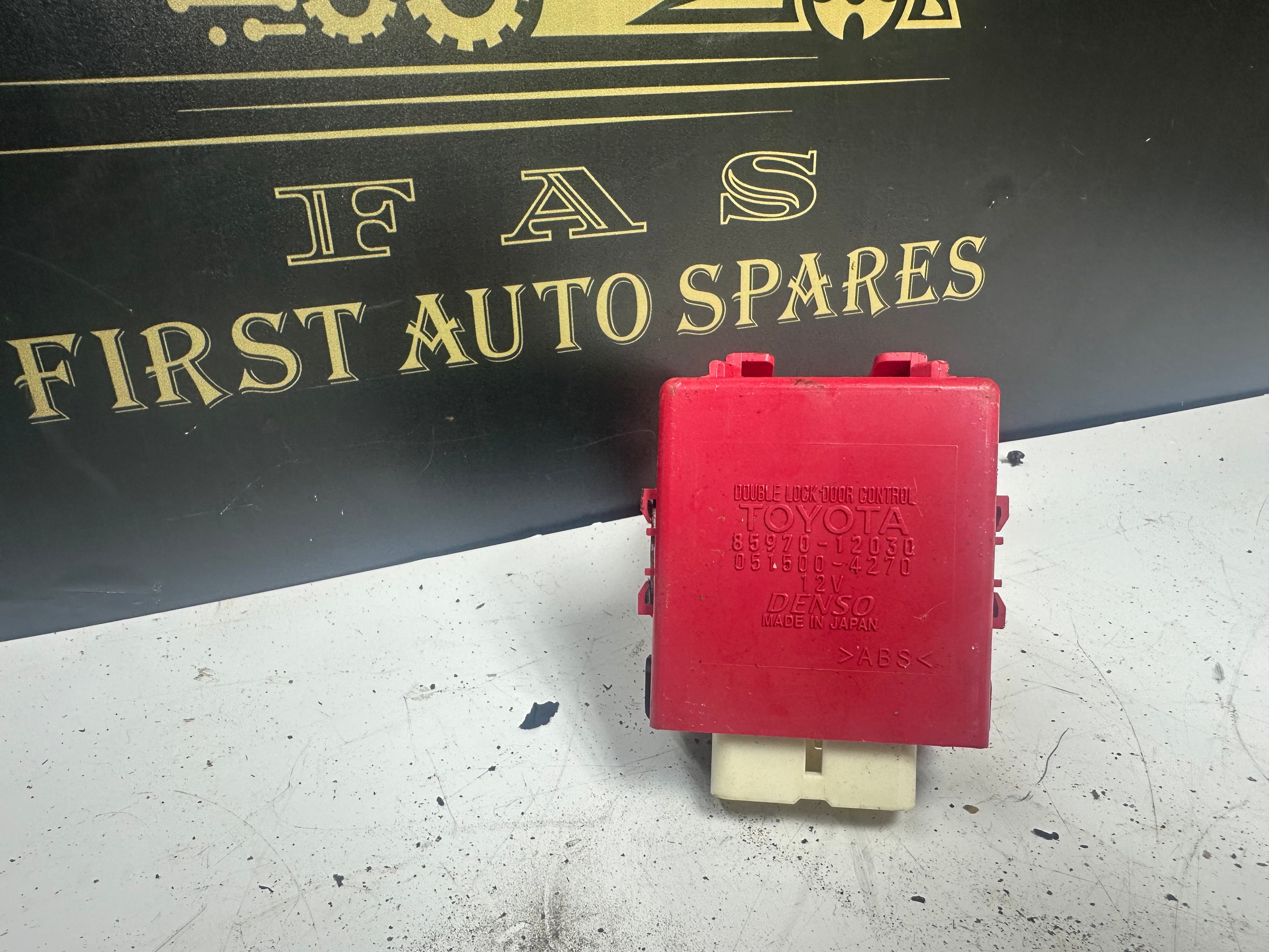 Toyota Auris Denso Central Locking & Alarm System Module (85970-12030) (051500-4270)