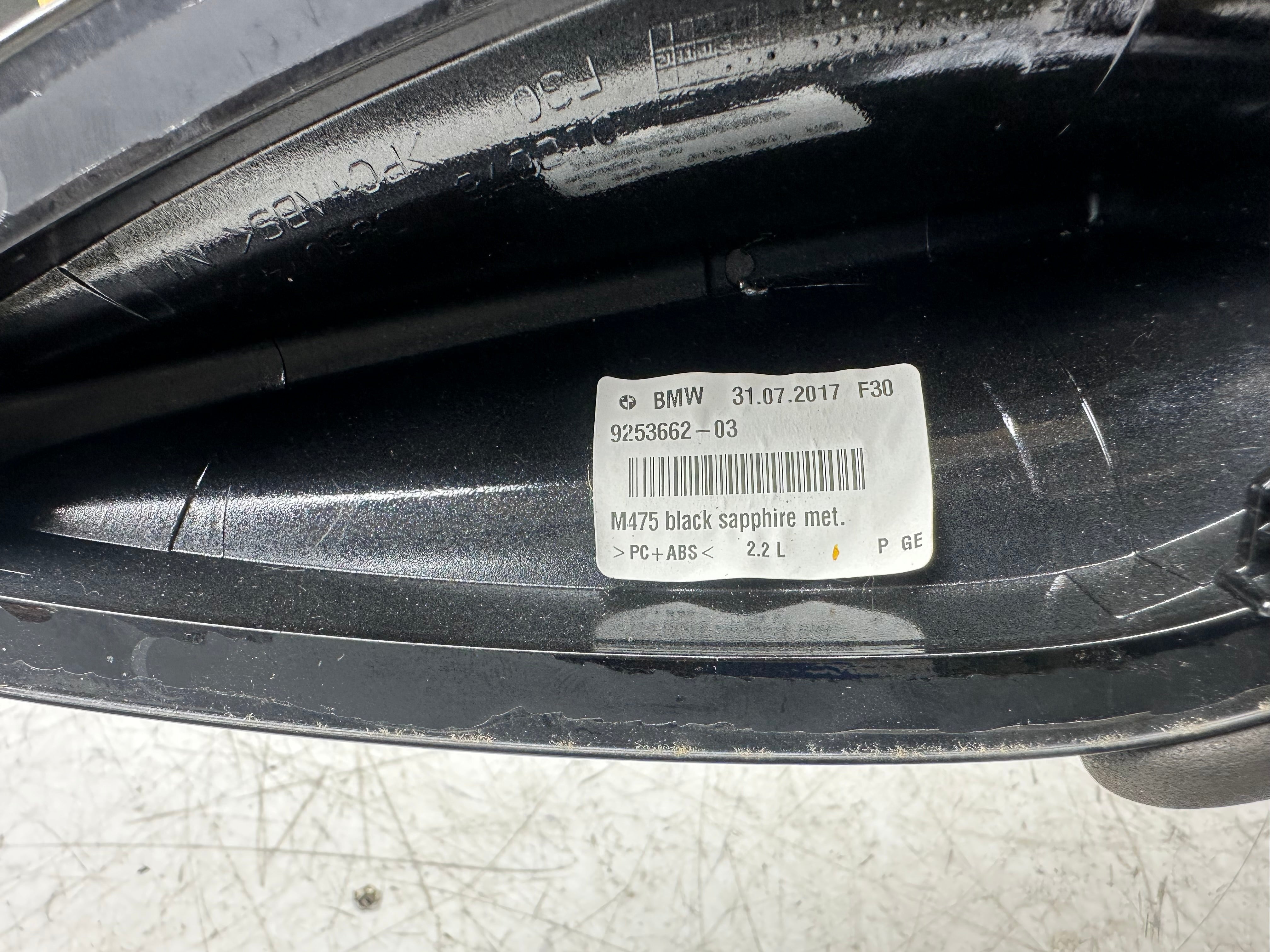 BMW 3 Series F30 2012 Shark Fin Cover Trim (9253662)