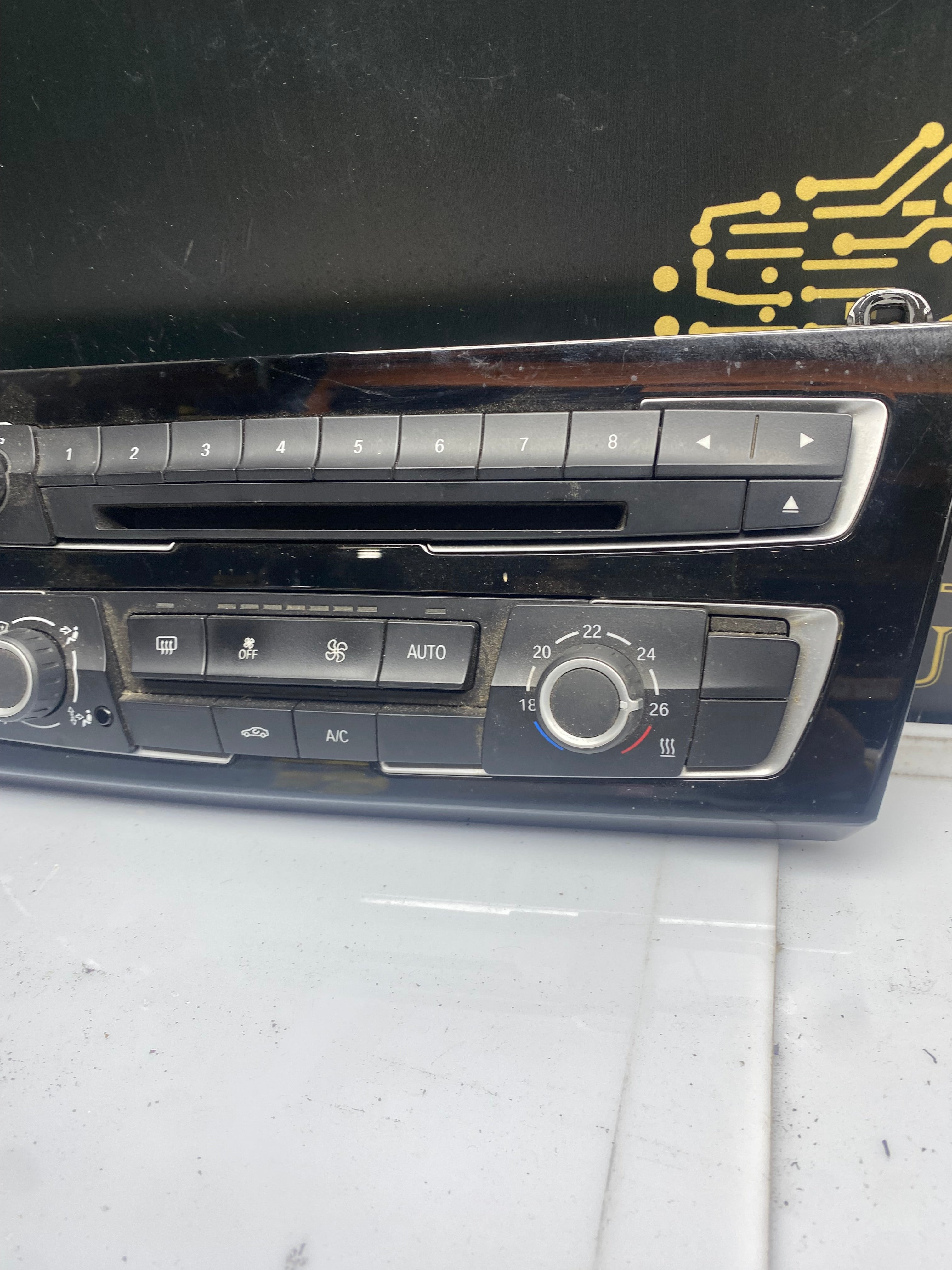 BMW 1 Series F20/2 Series F22 Air Conditioning Control Panel 2015–2019 (9363546)