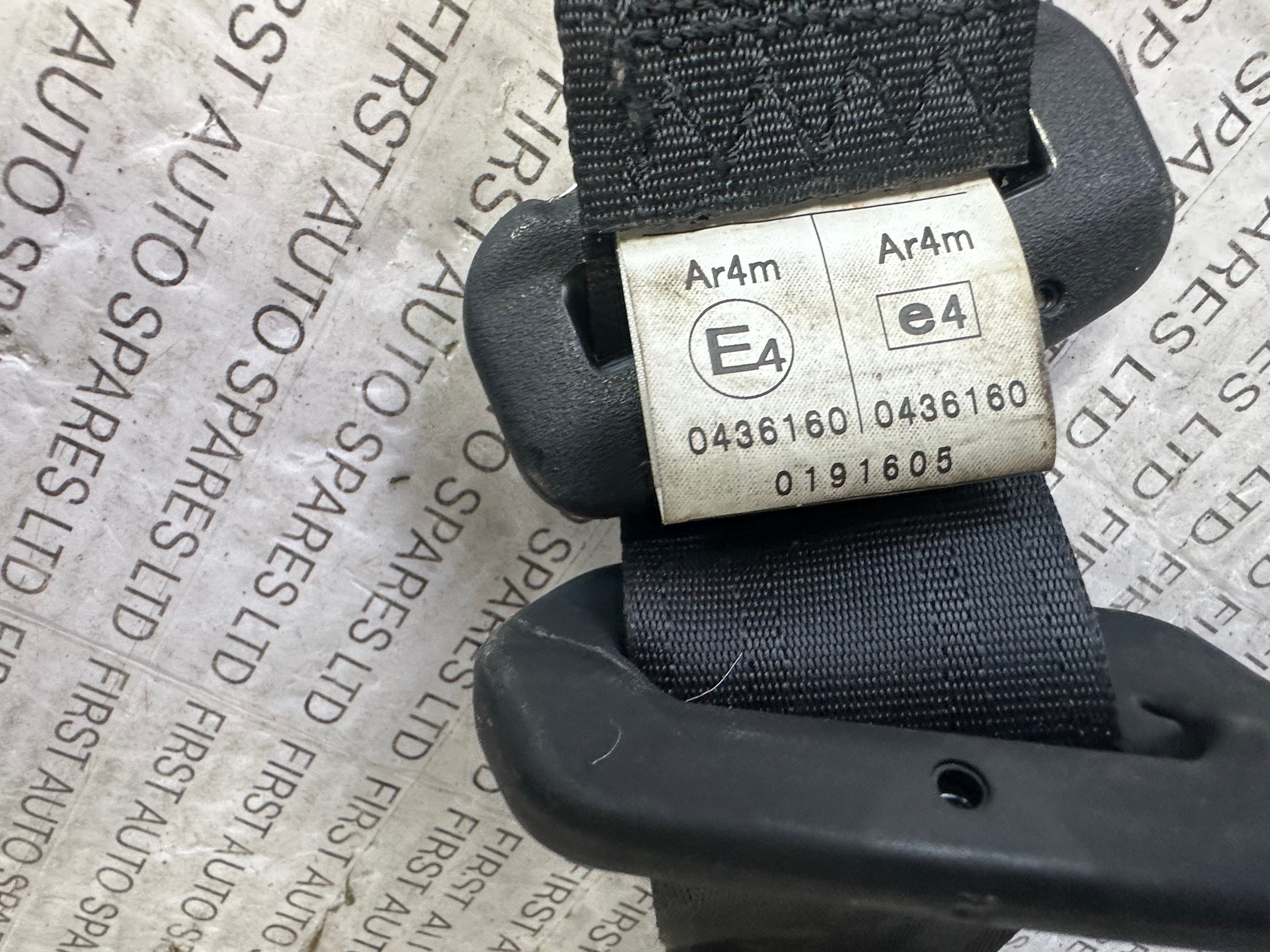 Mazda CX-5 2009 Rear Right Seat Belt (BGE030007)