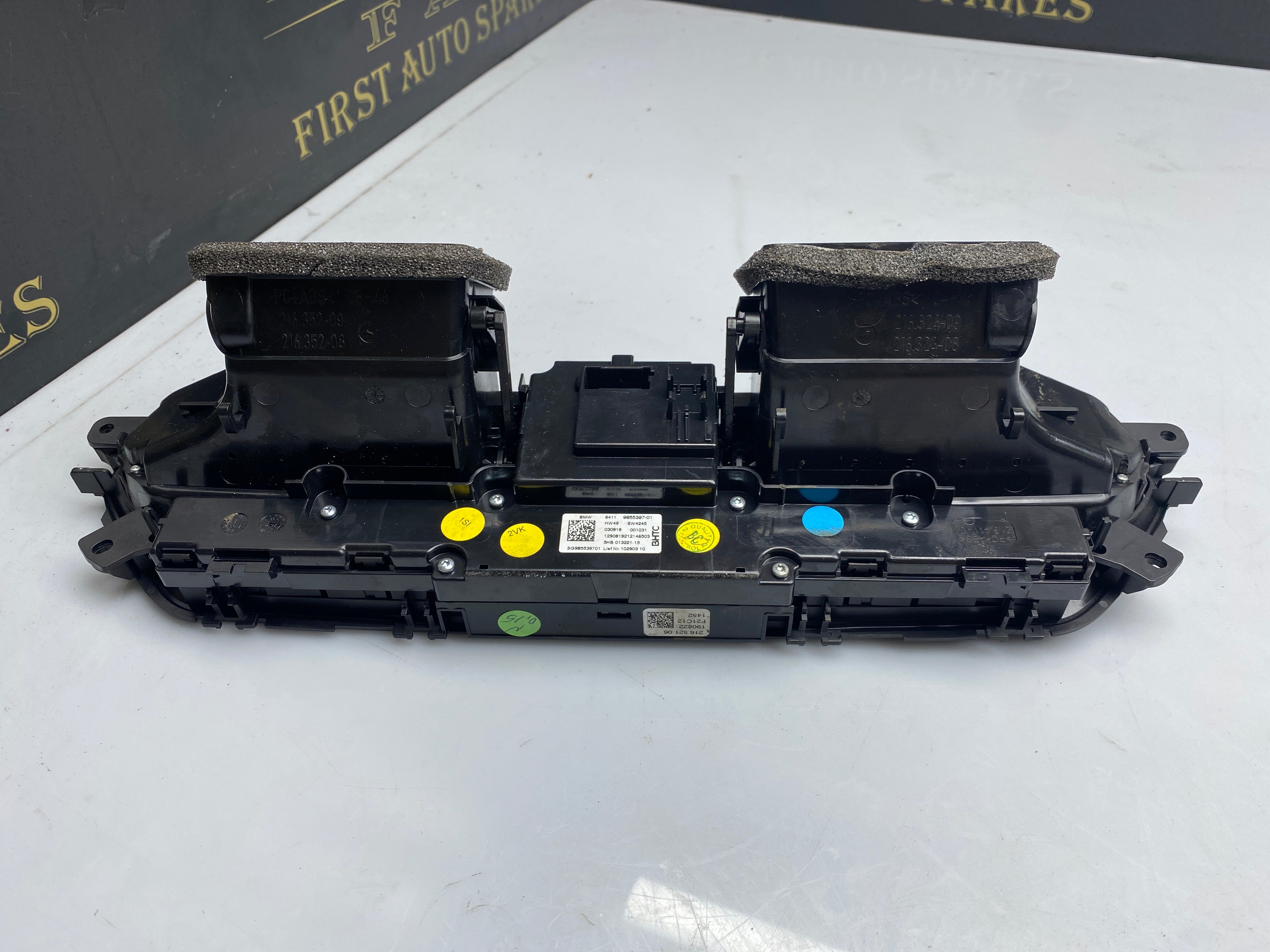 BMW 2 Series Heater Control Panel Assembly – 2023–Present (9855397)