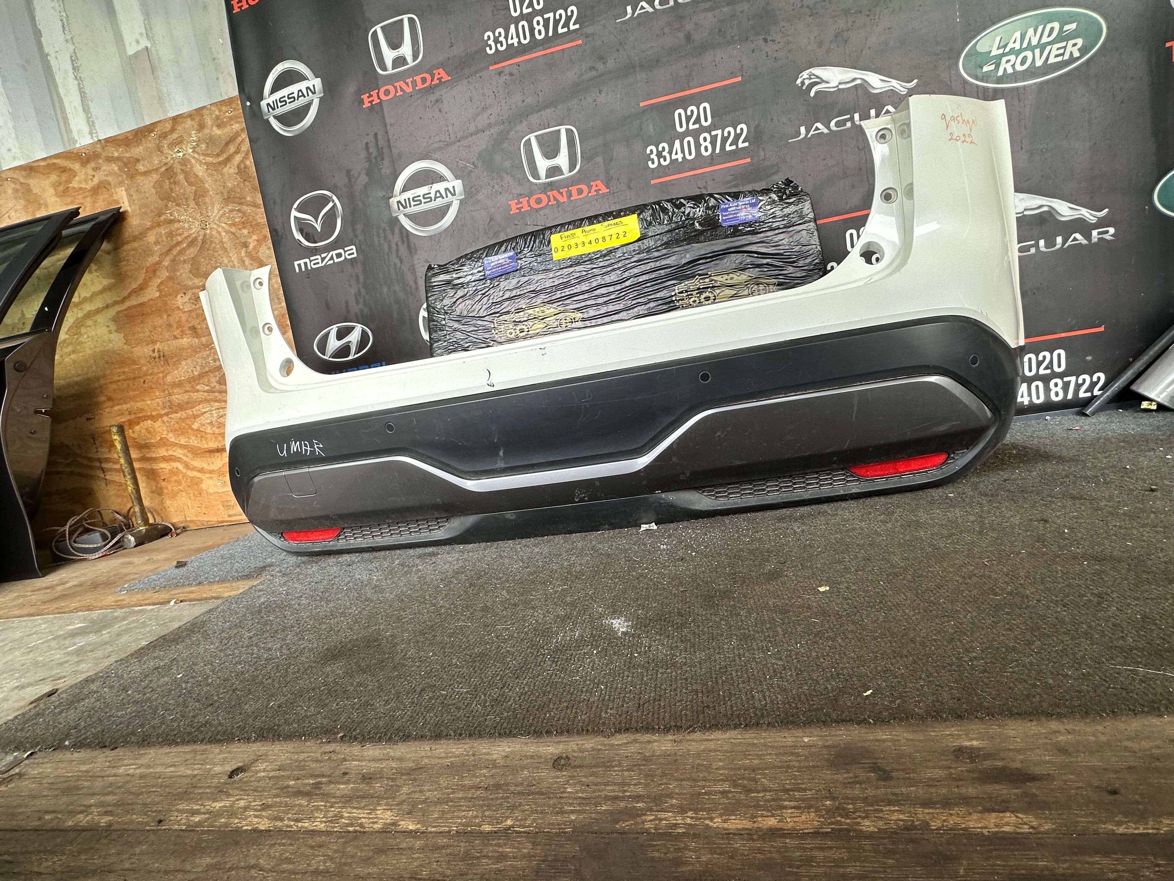 Nissan Qashqai 2022 Rear Bumper with Rear Blind Spot Sensors (284N09449R)