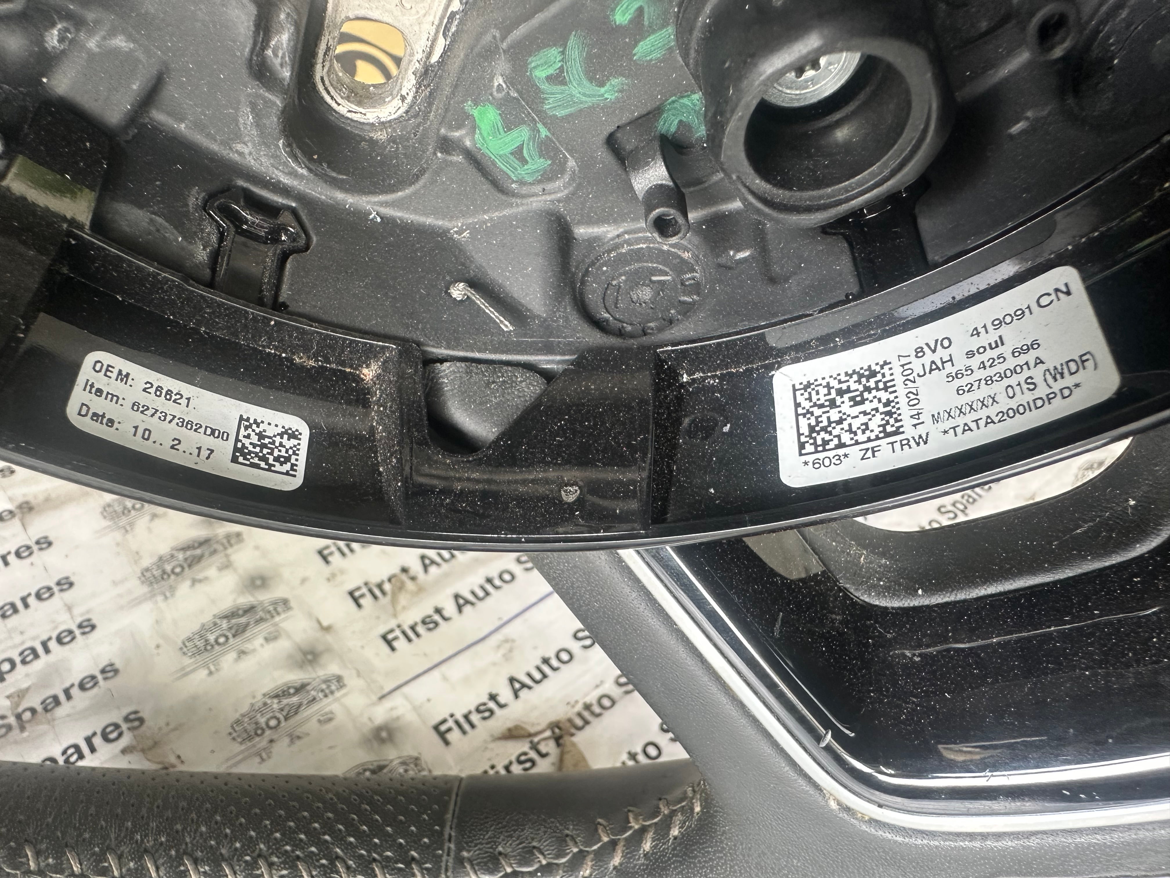 Audi S3 2017–2020 Facelift Flat Bottom Tiptronic Steering Wheel (62783001A)