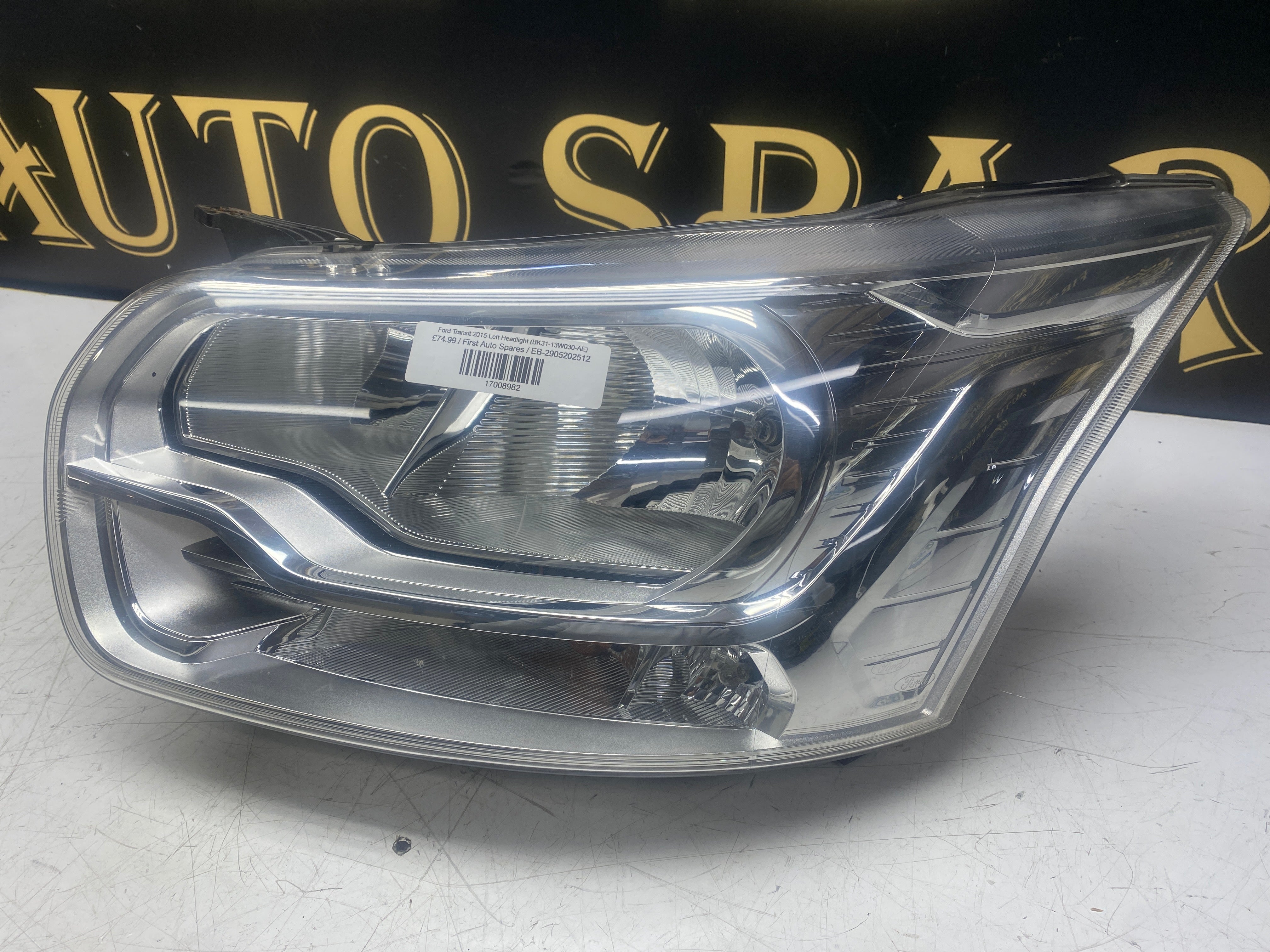 Ford Transit 2015 Left Headlight (BK31-13W030-AE)
