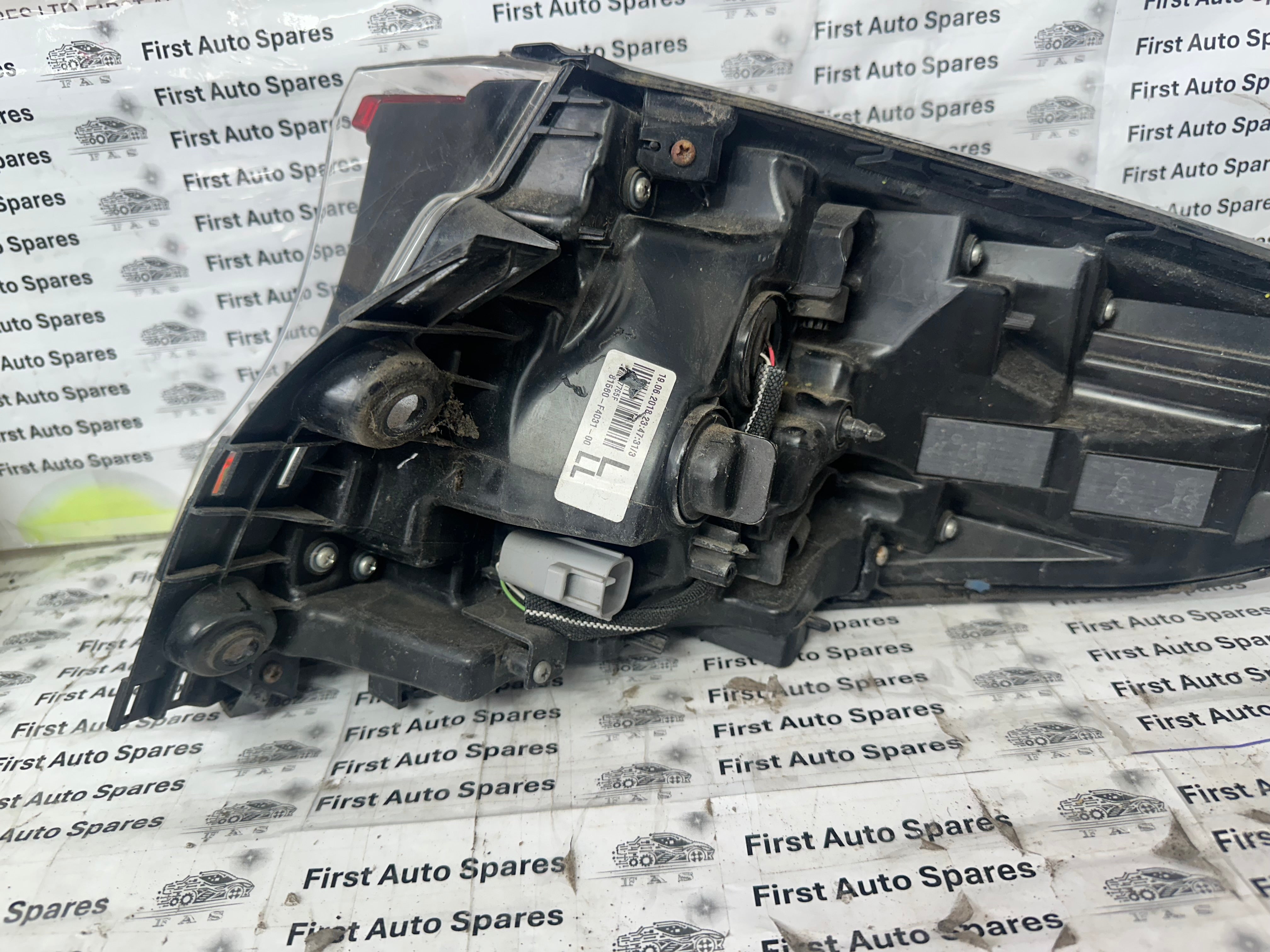 Toyota C-HR 2019 Outer Left Rear Tail Light (81560-F4031-00) (17765F)