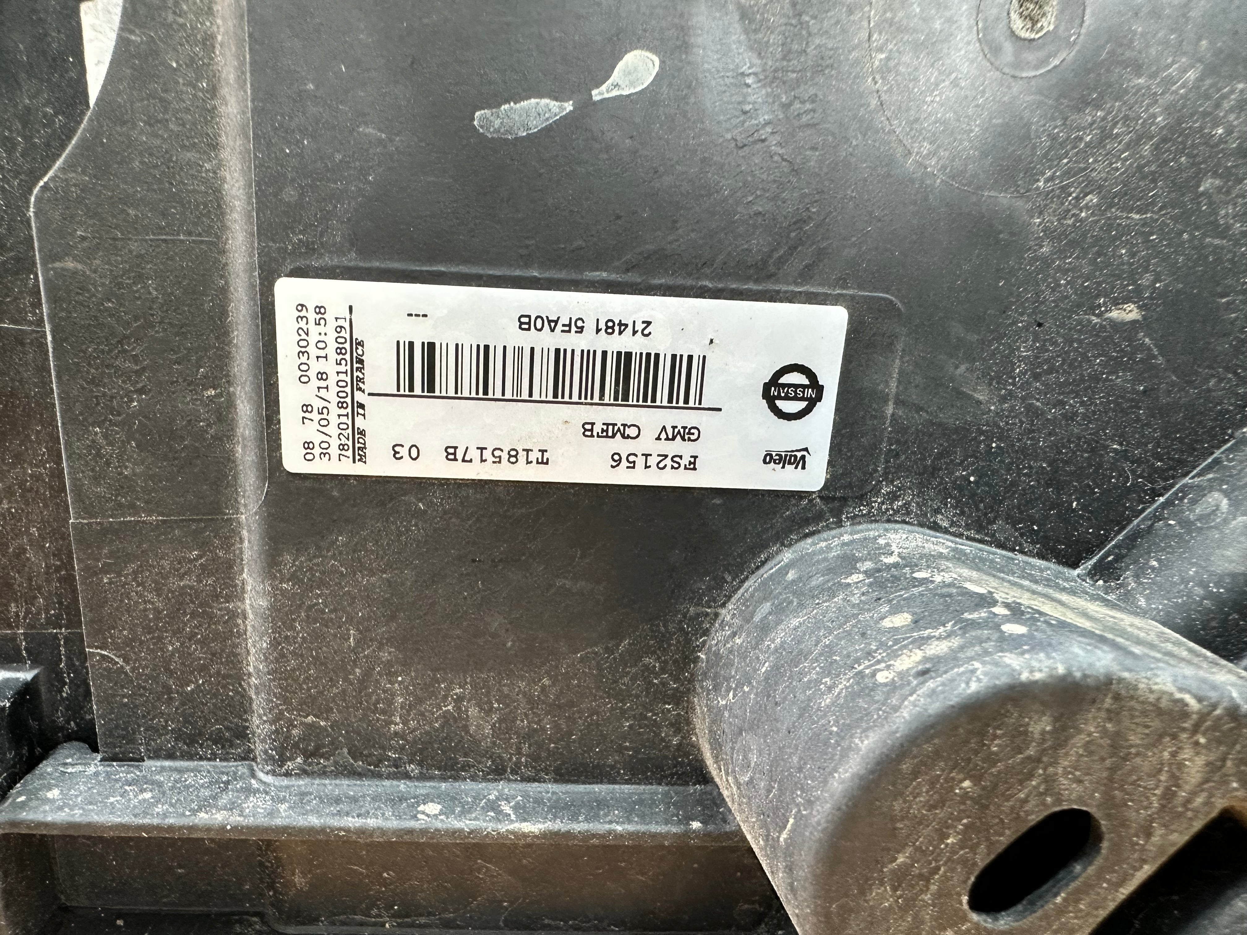 Nissan Micra K14 2017 MK5 5DR Hatch Radiator Pack (T18517B03) (FS2155)