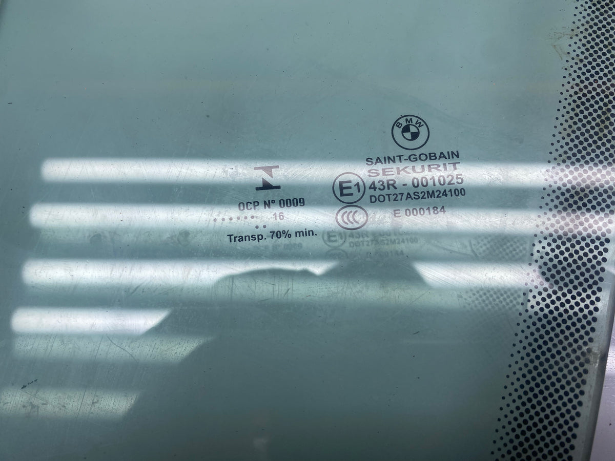 BMW 3 Series F34 Front Driver Side Window Glass 2013–2020