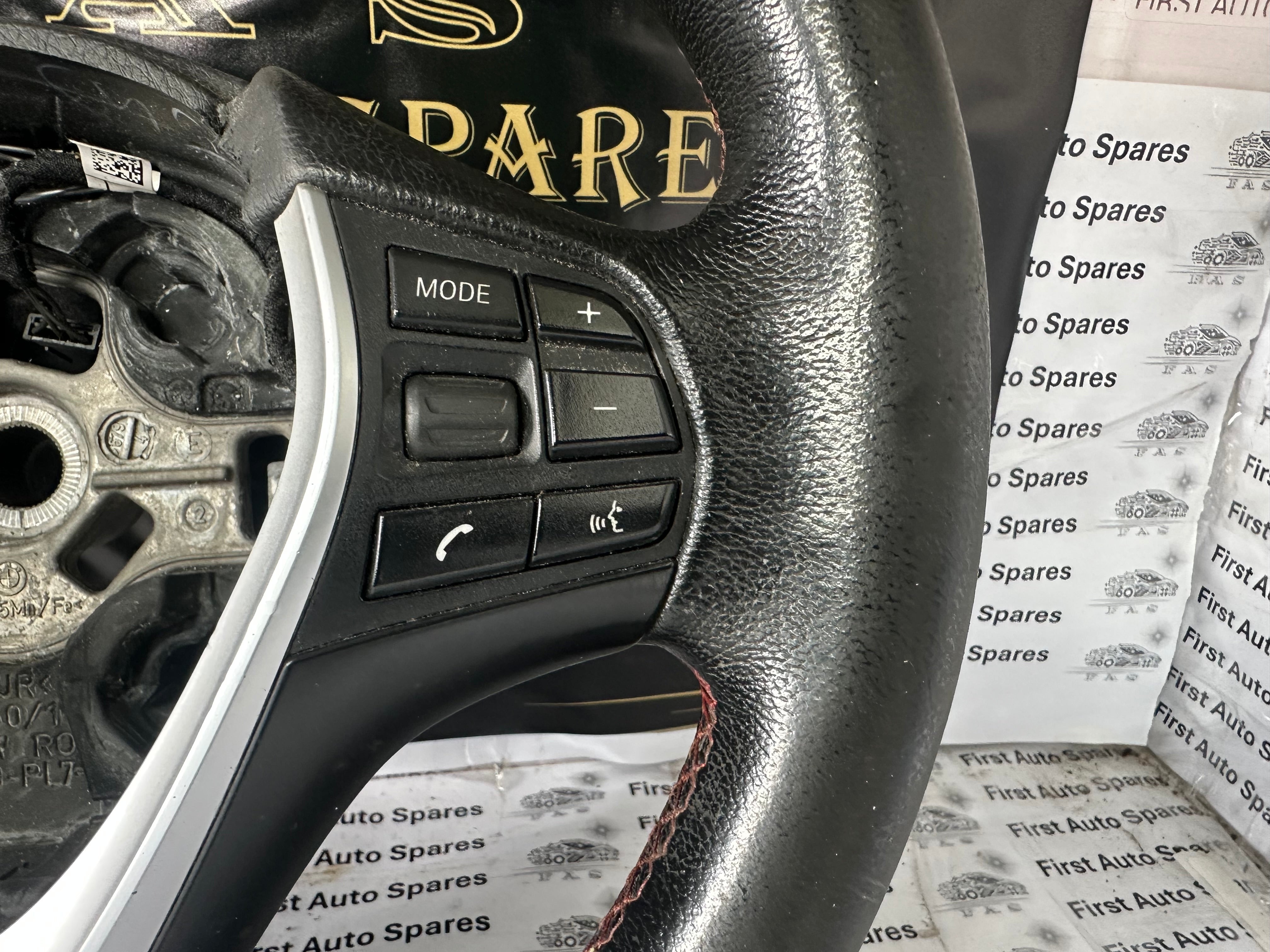 BMW 3 Series F30 2013 Multifunction Steering Wheel (62560013D)