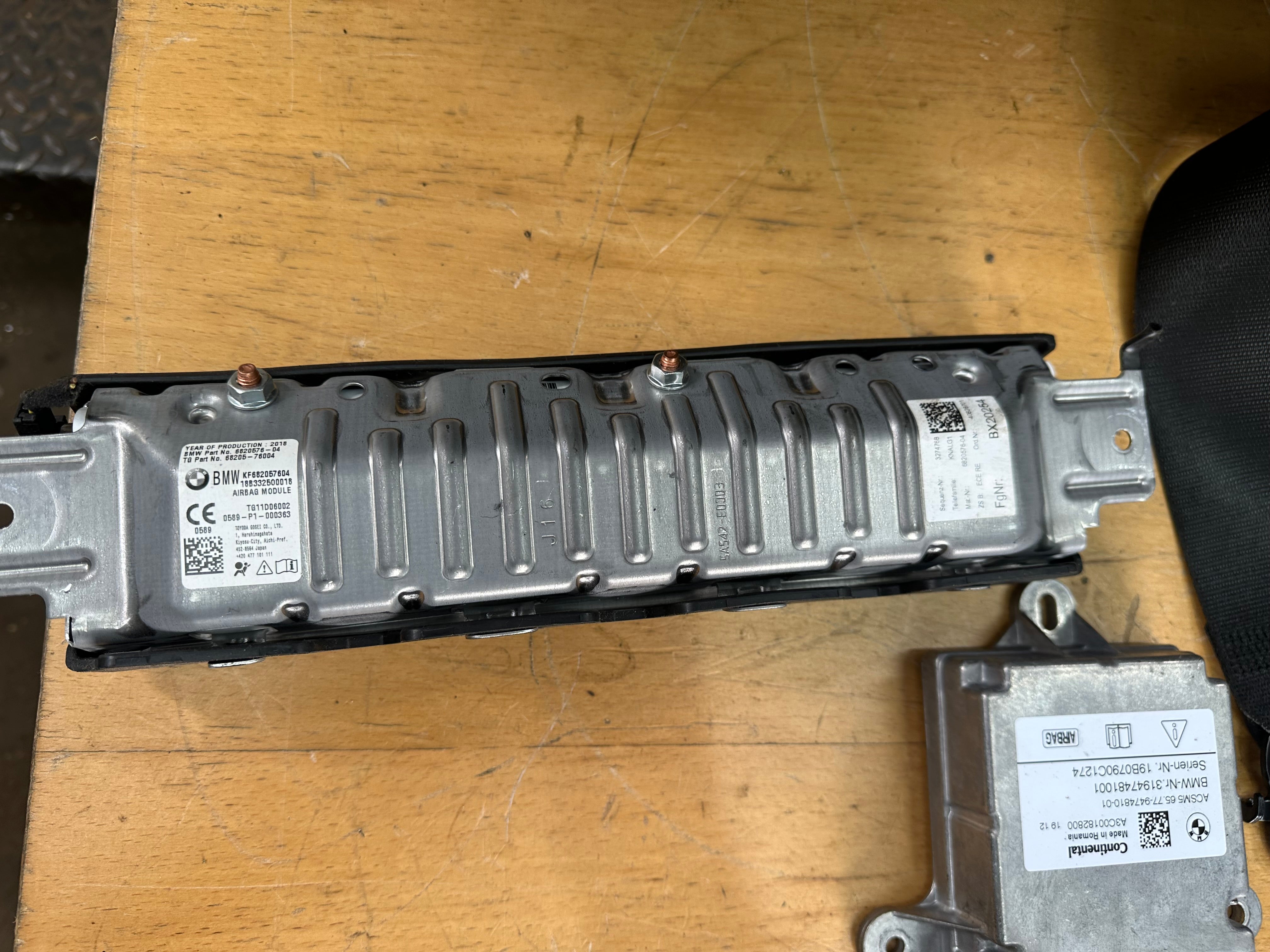 BMW 5 Series G30 Complete Airbag Kit