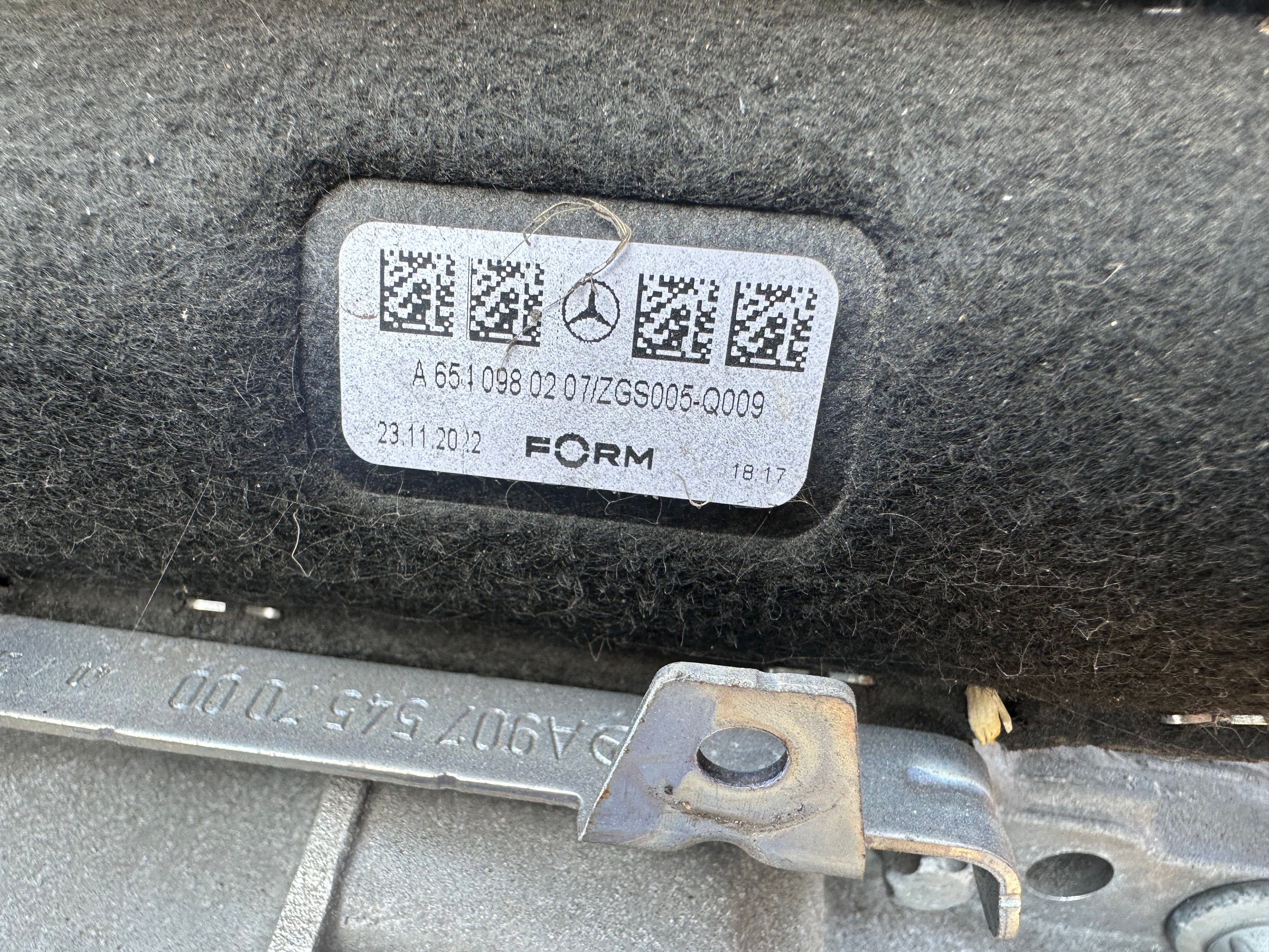 Mercedes-Benz Sprinter 2023 2.0 Diesel Complete Engine (Engine Code: 654920)