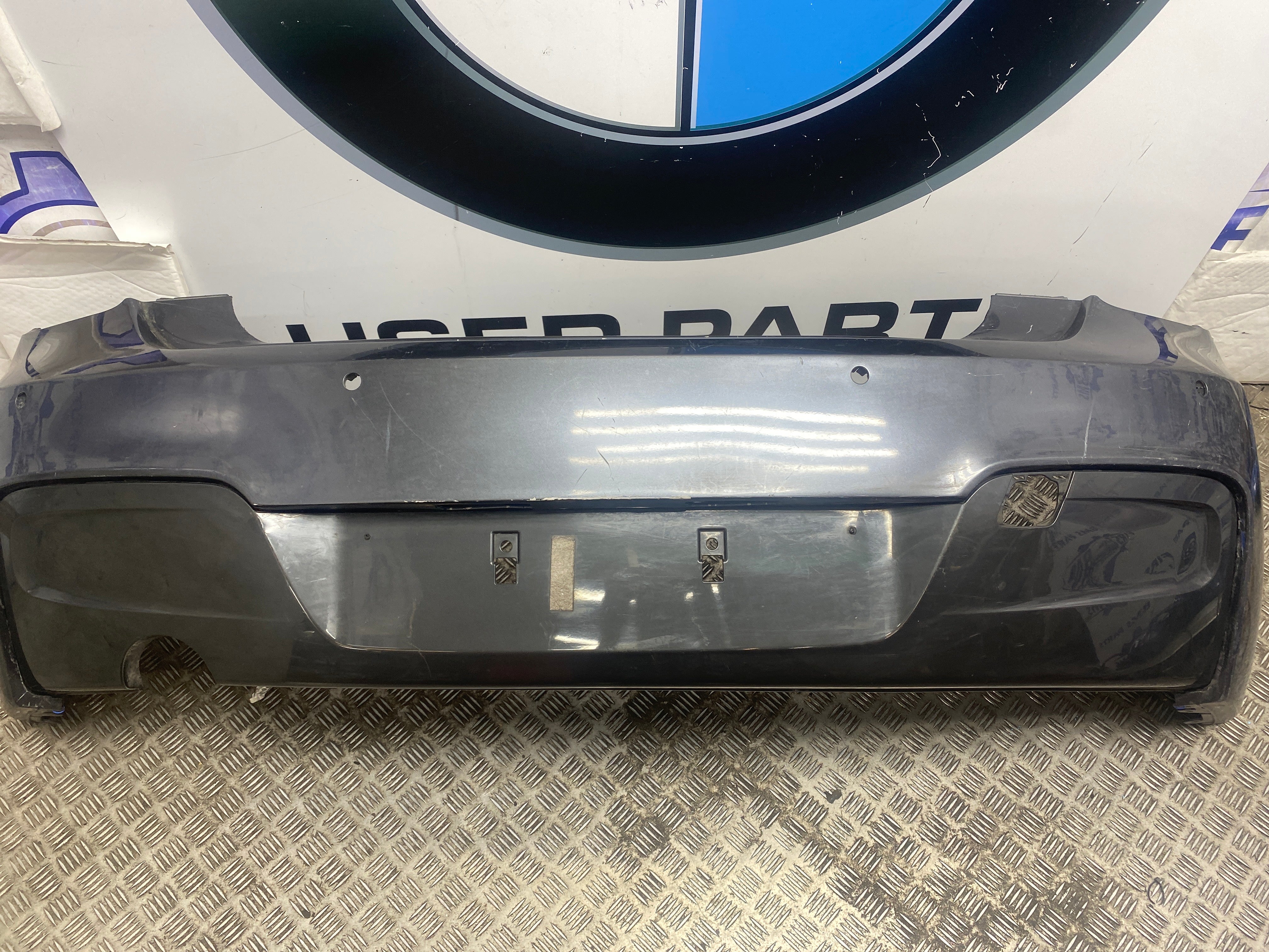 BMW 1 Series F20 M Sport LCI Rear Bumper Without Sensors – 2015–2019