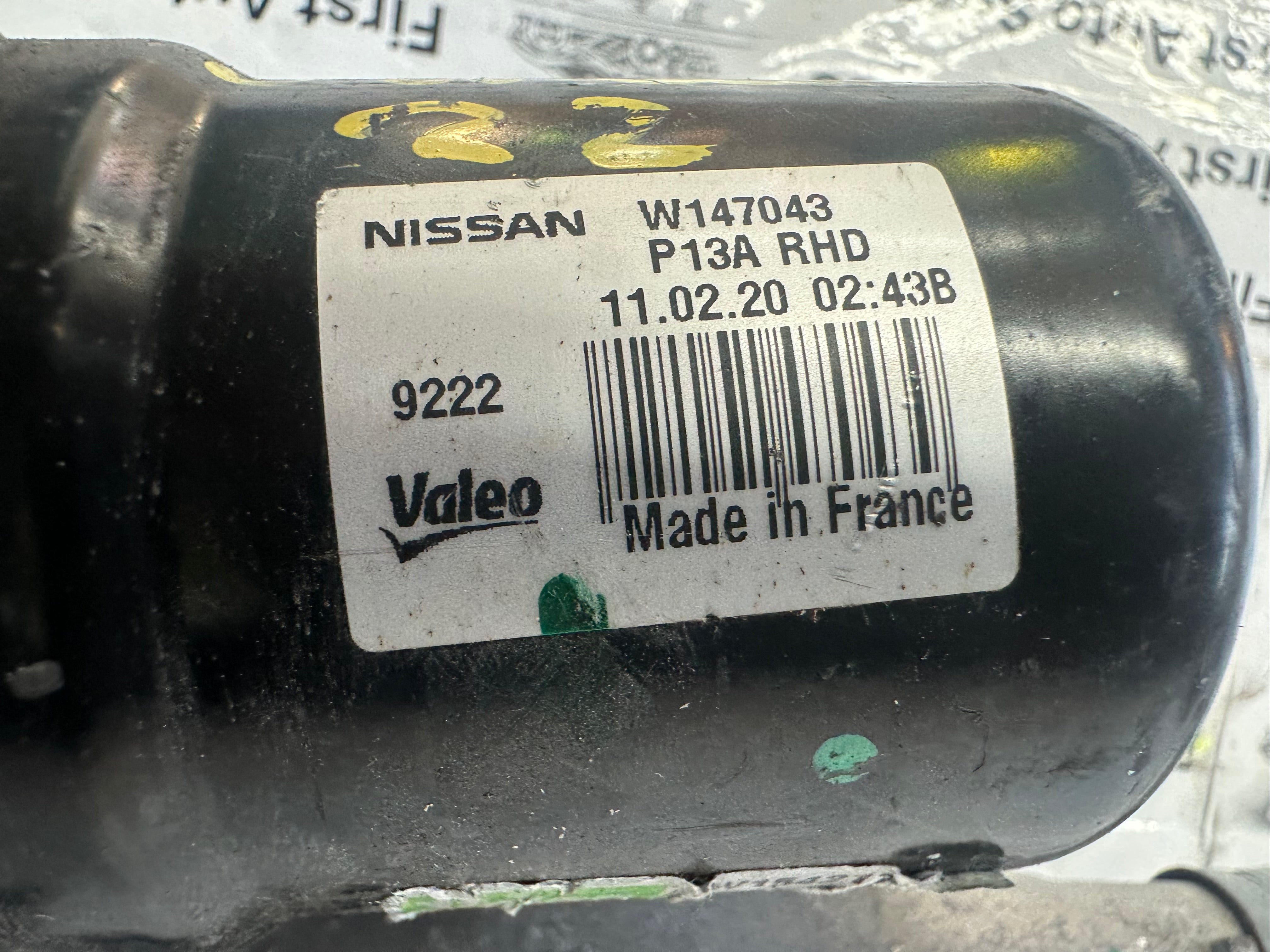 Nissan Juke 2022 Front Windshield Wiper Mechanism (28800-6PA0A) RHD