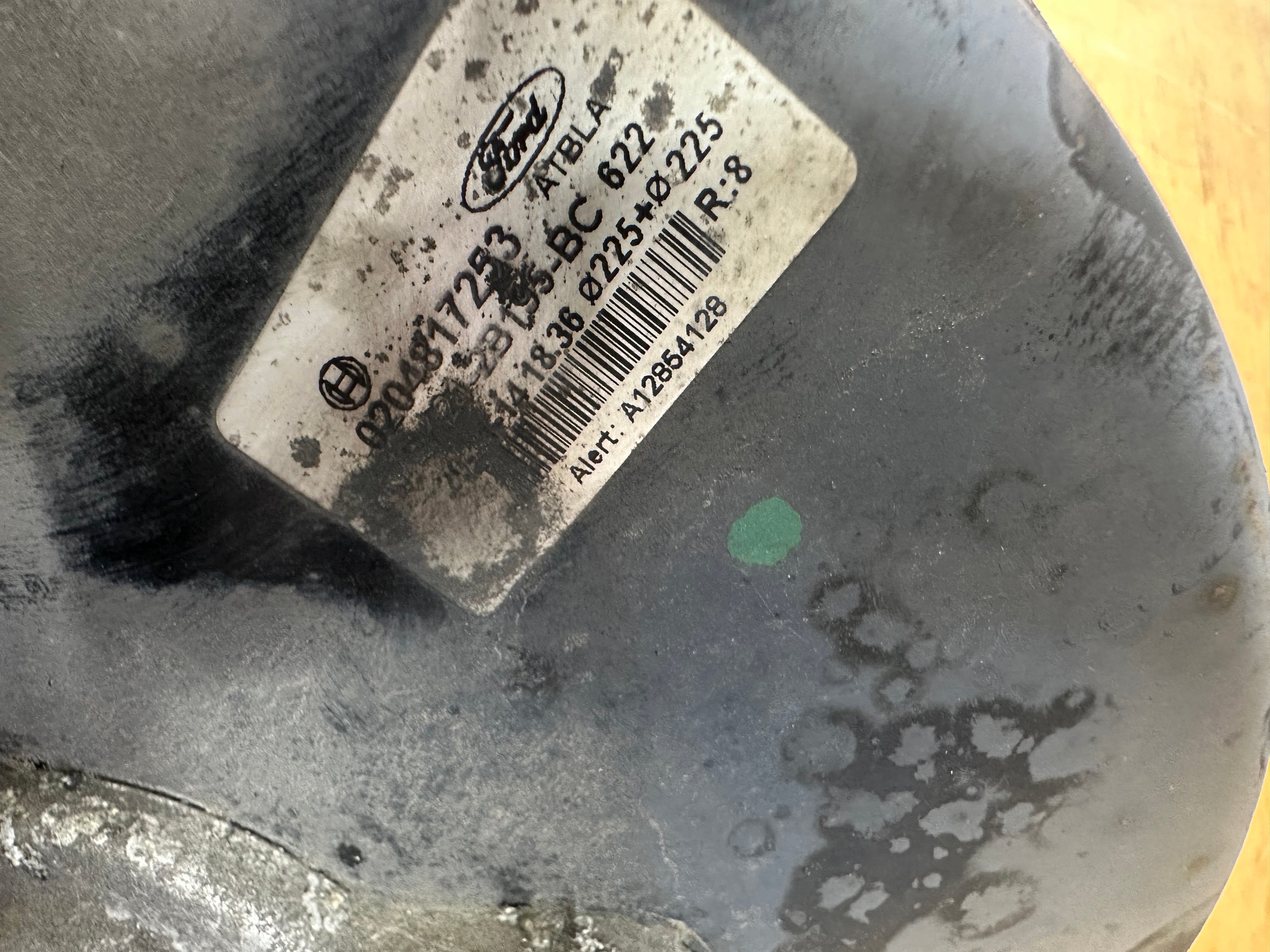 Ford Transit Custom 2015 Brake Master Cylinder & Servo (BK21-2B195-BC) (0204817253)