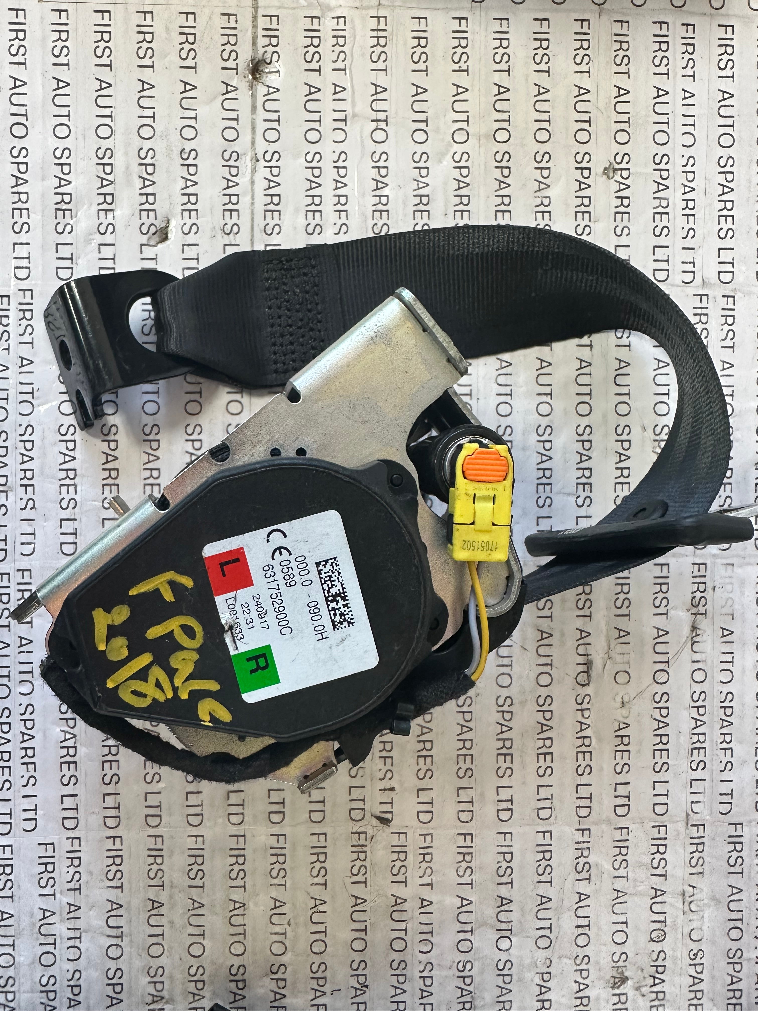Jaguar F-Pace 2016-2020 Rear Seat Belt (631752900C)