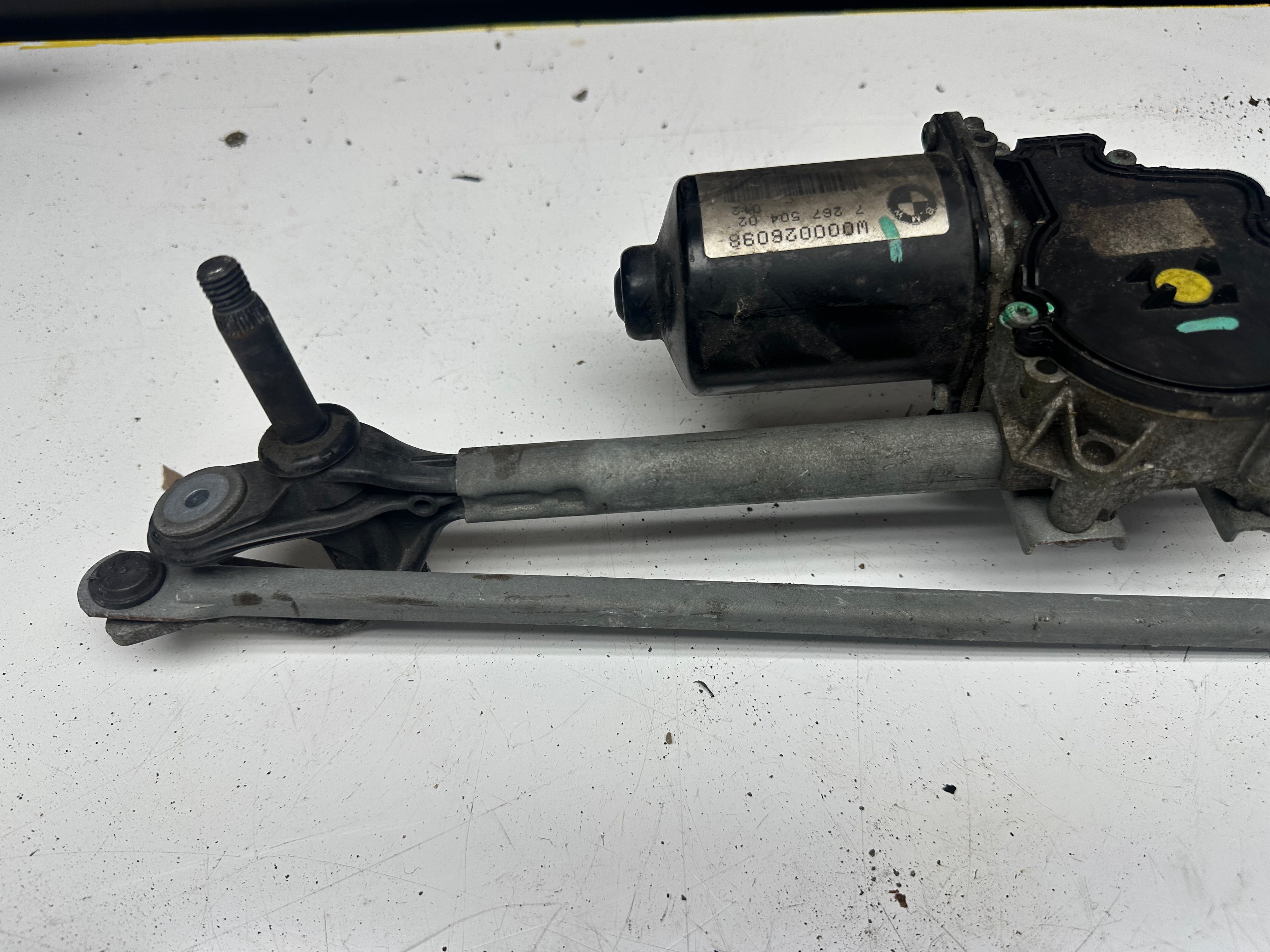 BMW 1 Series Windscreen Front Wiper Motor (726750402) (W000026098)