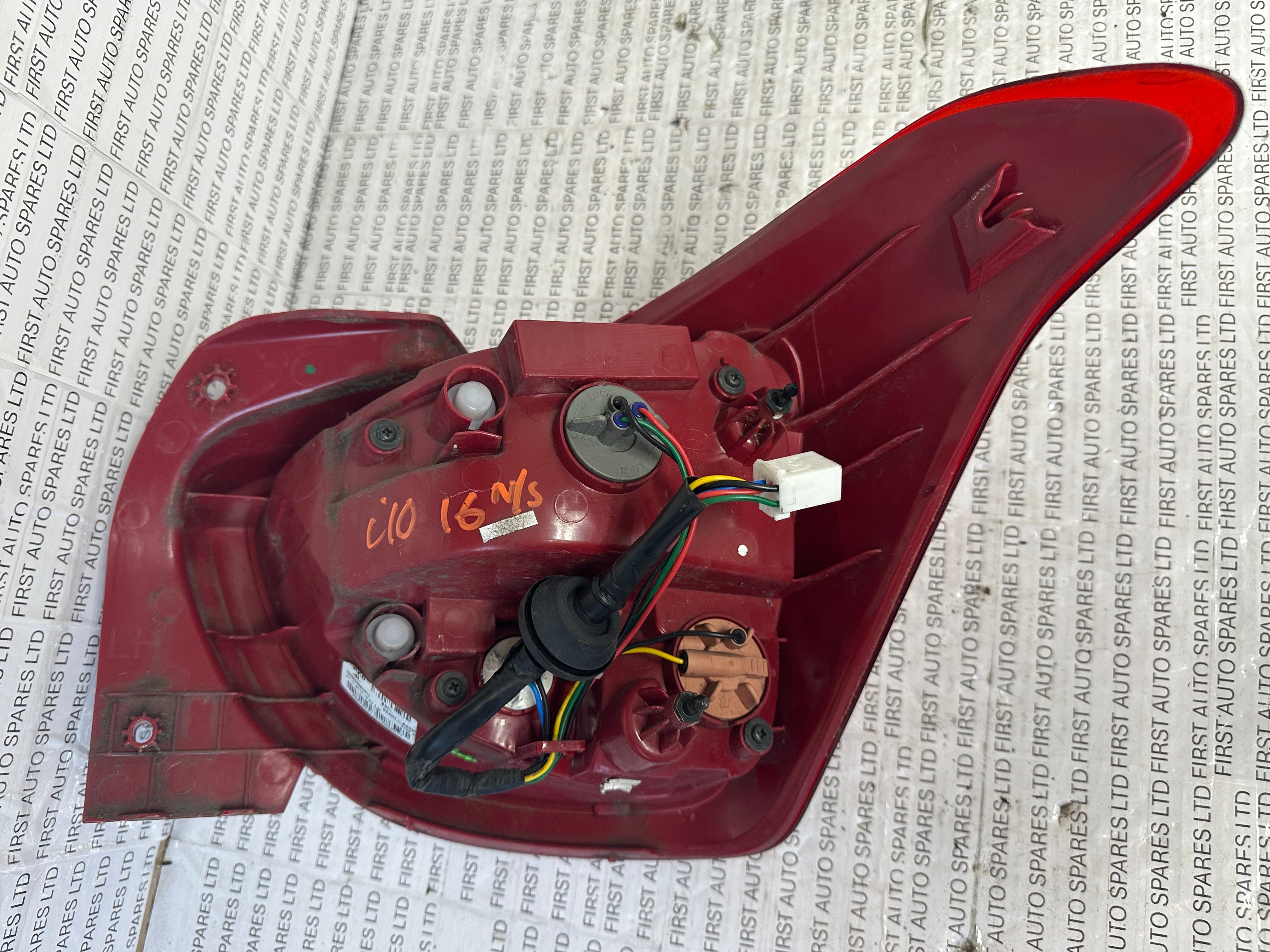 Hyundai i10 2016 Left Rear Tail Light (5-Door Hatchback, LH)