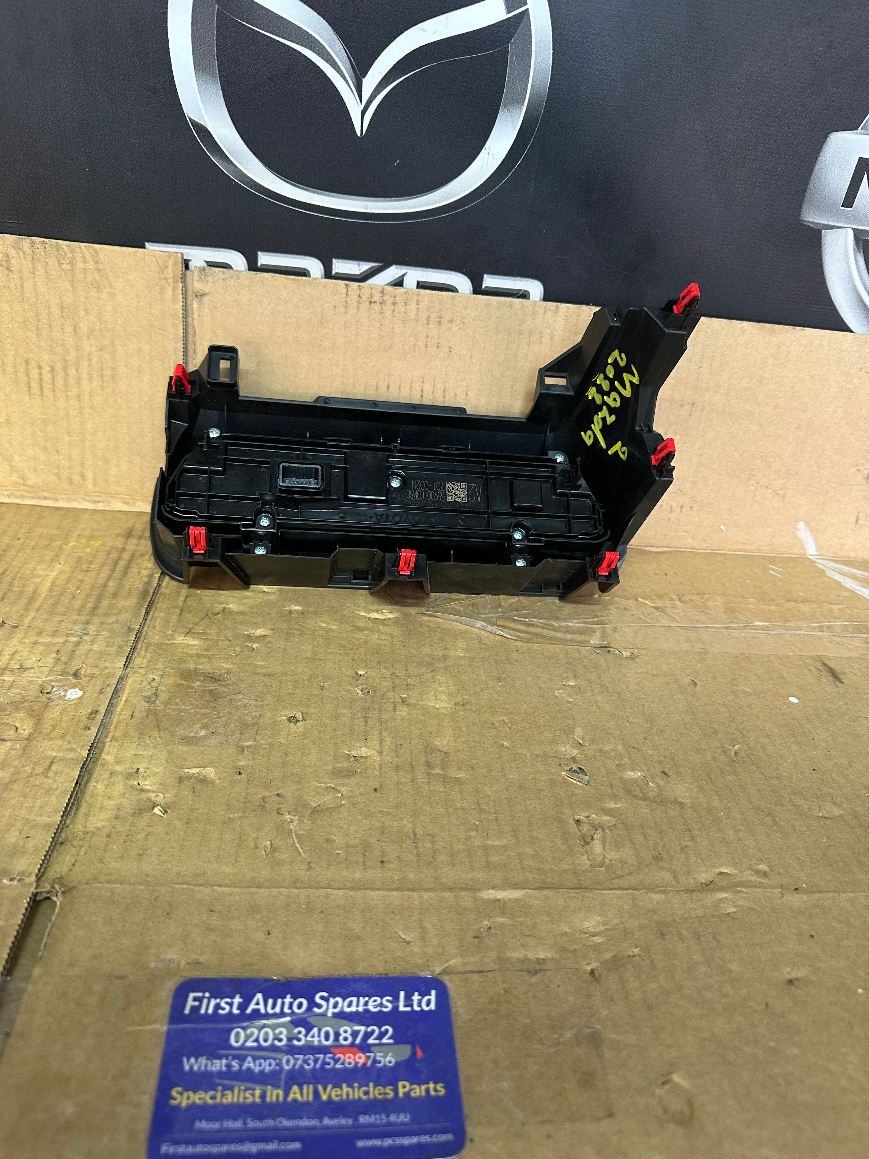 Toyota Yaris Cross 2022 A/C Heater Climate Control Buttons