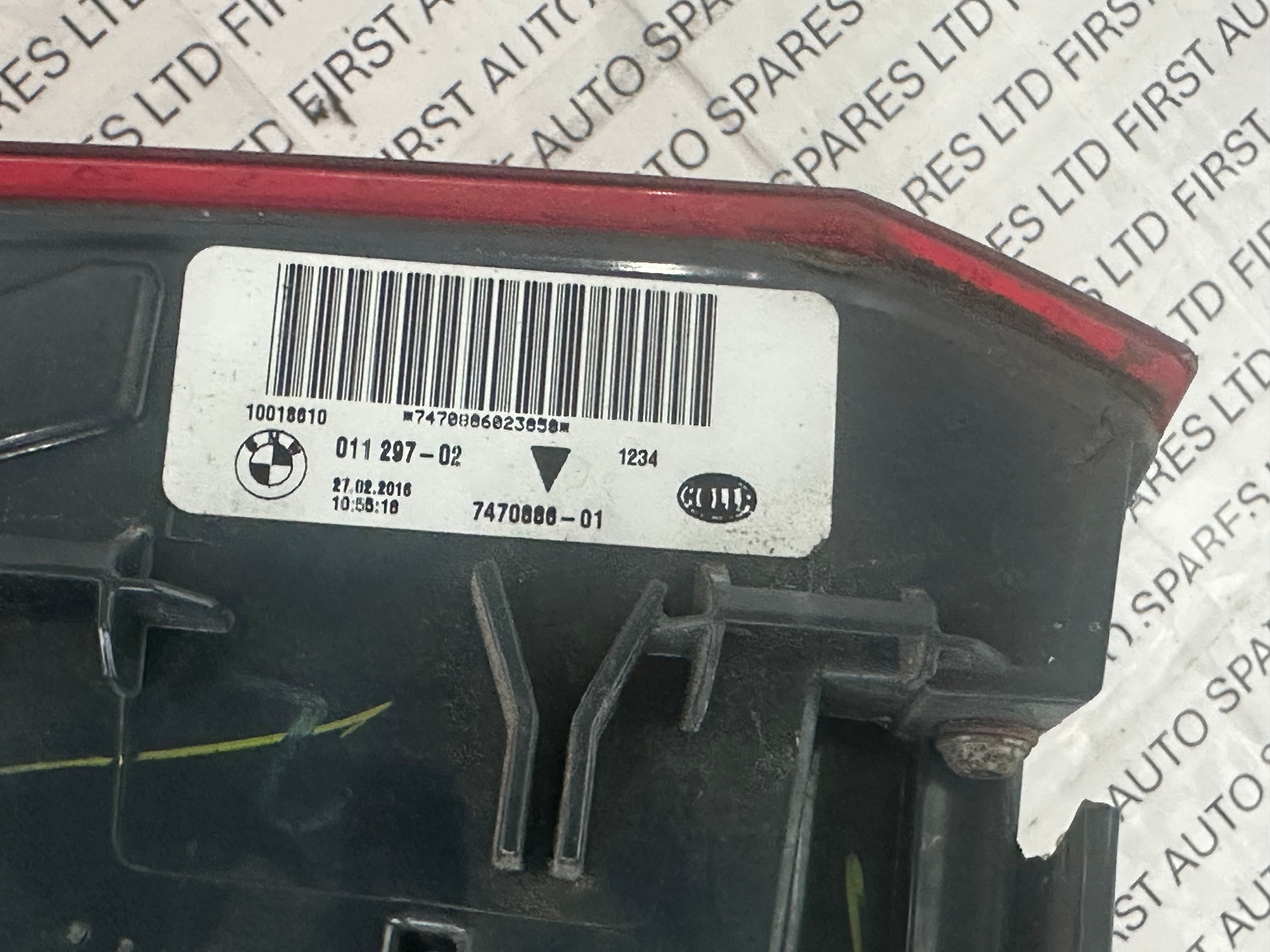 BMW X5 (F15, F85) Right Rear tail Light (011297-02)