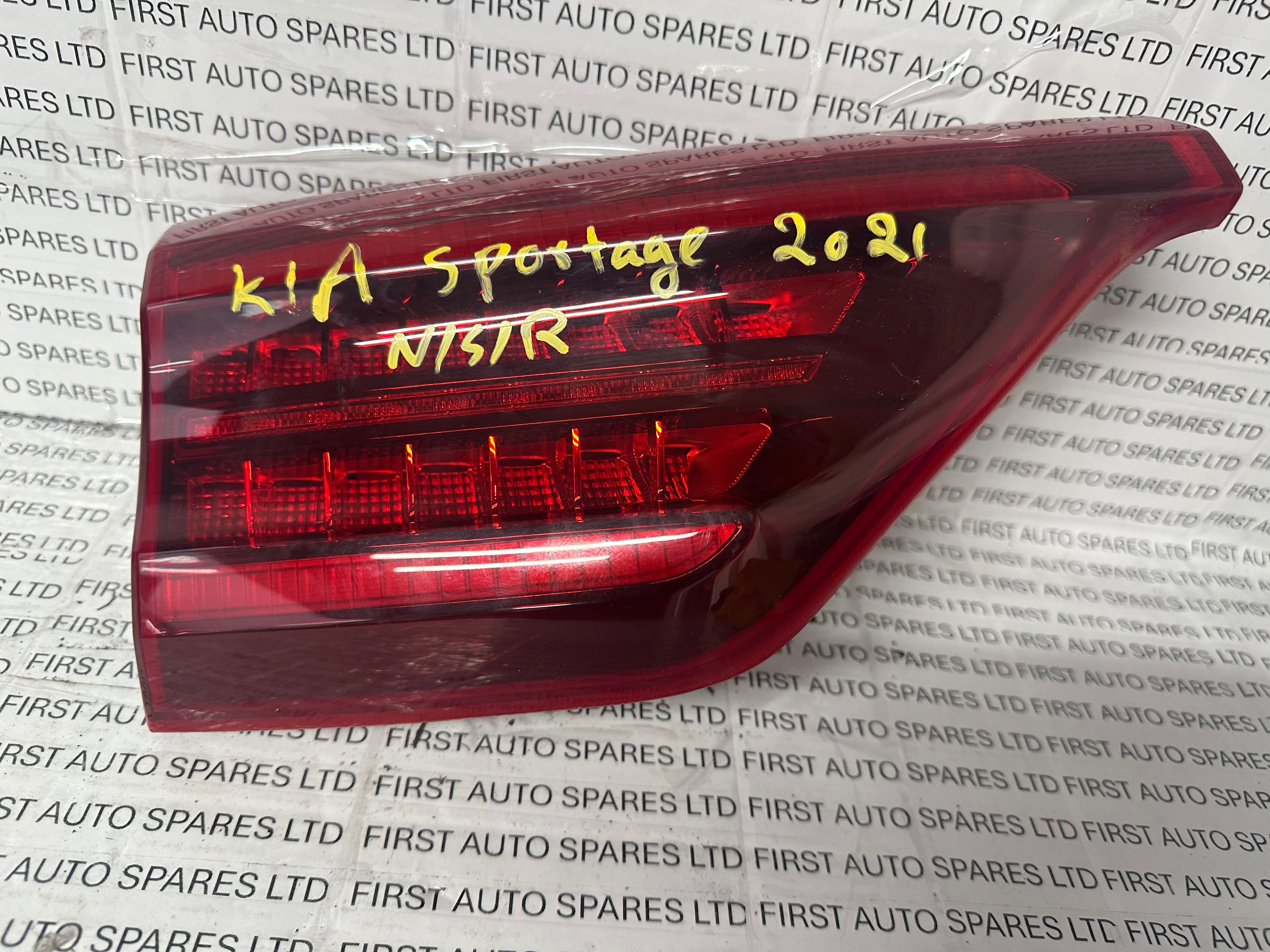 Kia Sportage Left Rear Light (2021)