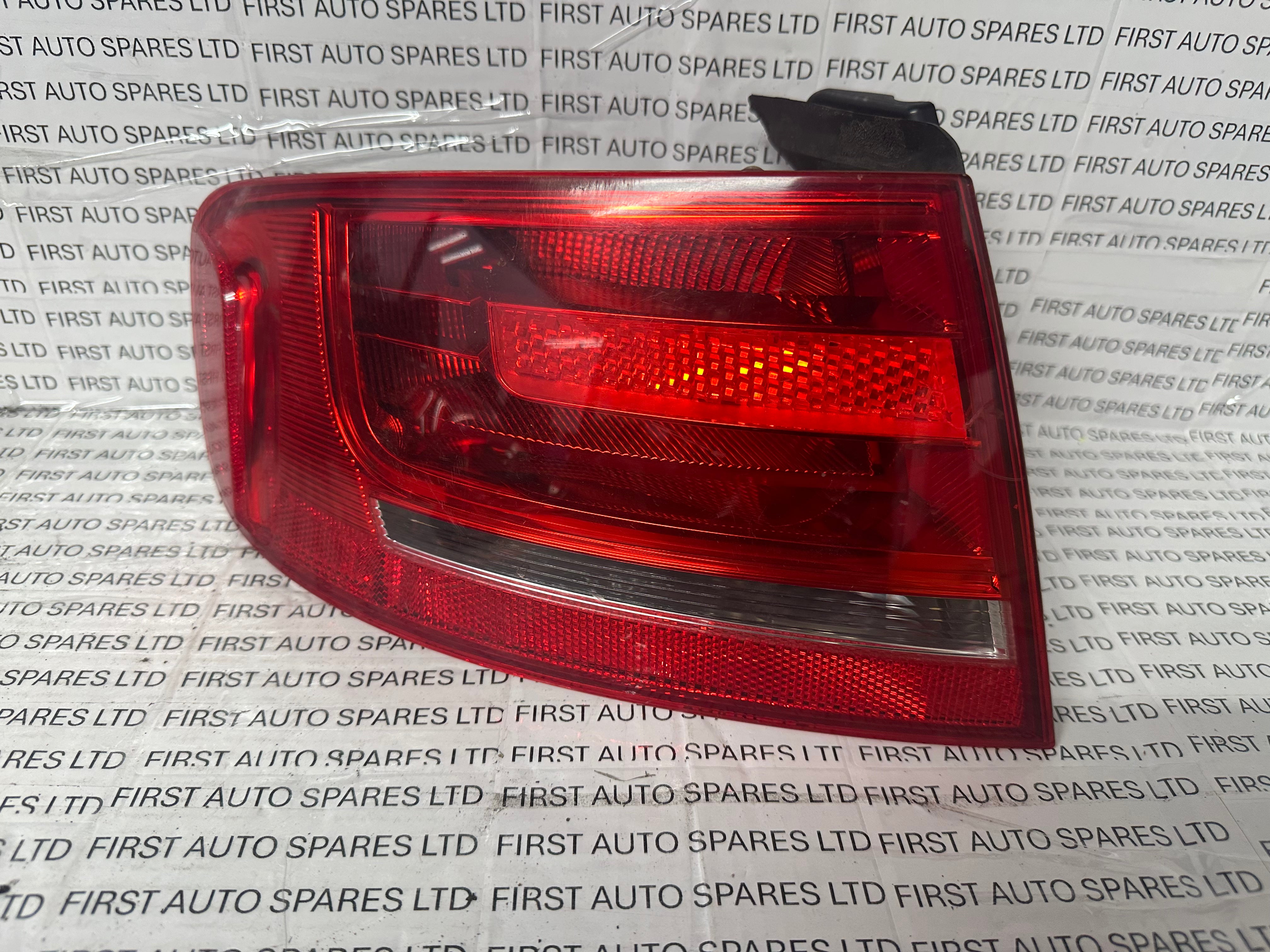 Audi A4 2008–2014 N/S/R Left Passenger Rear Tail Light (8K5945095D)
