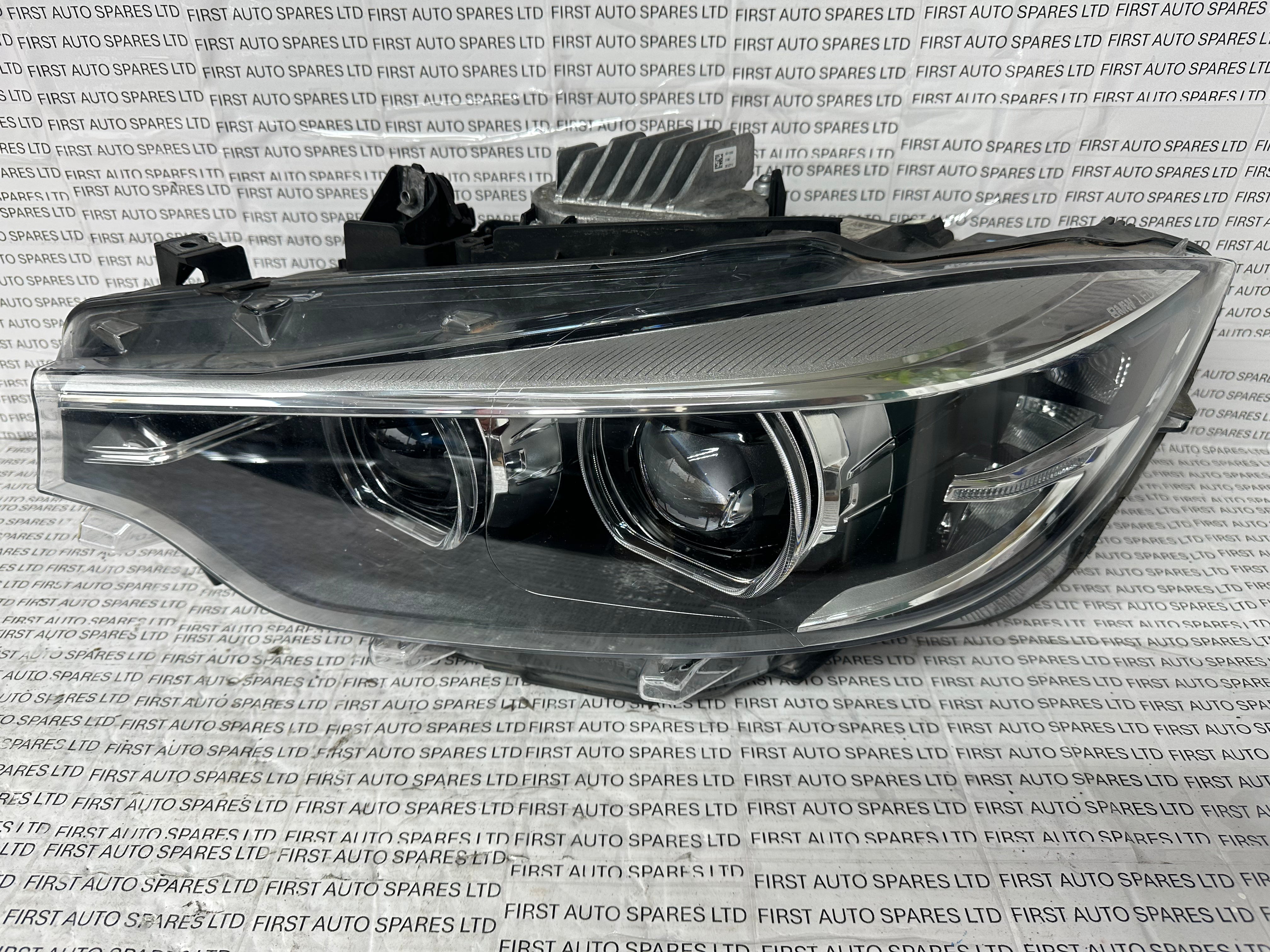 BMW 4 Series F32 F33 F36 Left Passenger Headlight (8738701) (8738701-01)