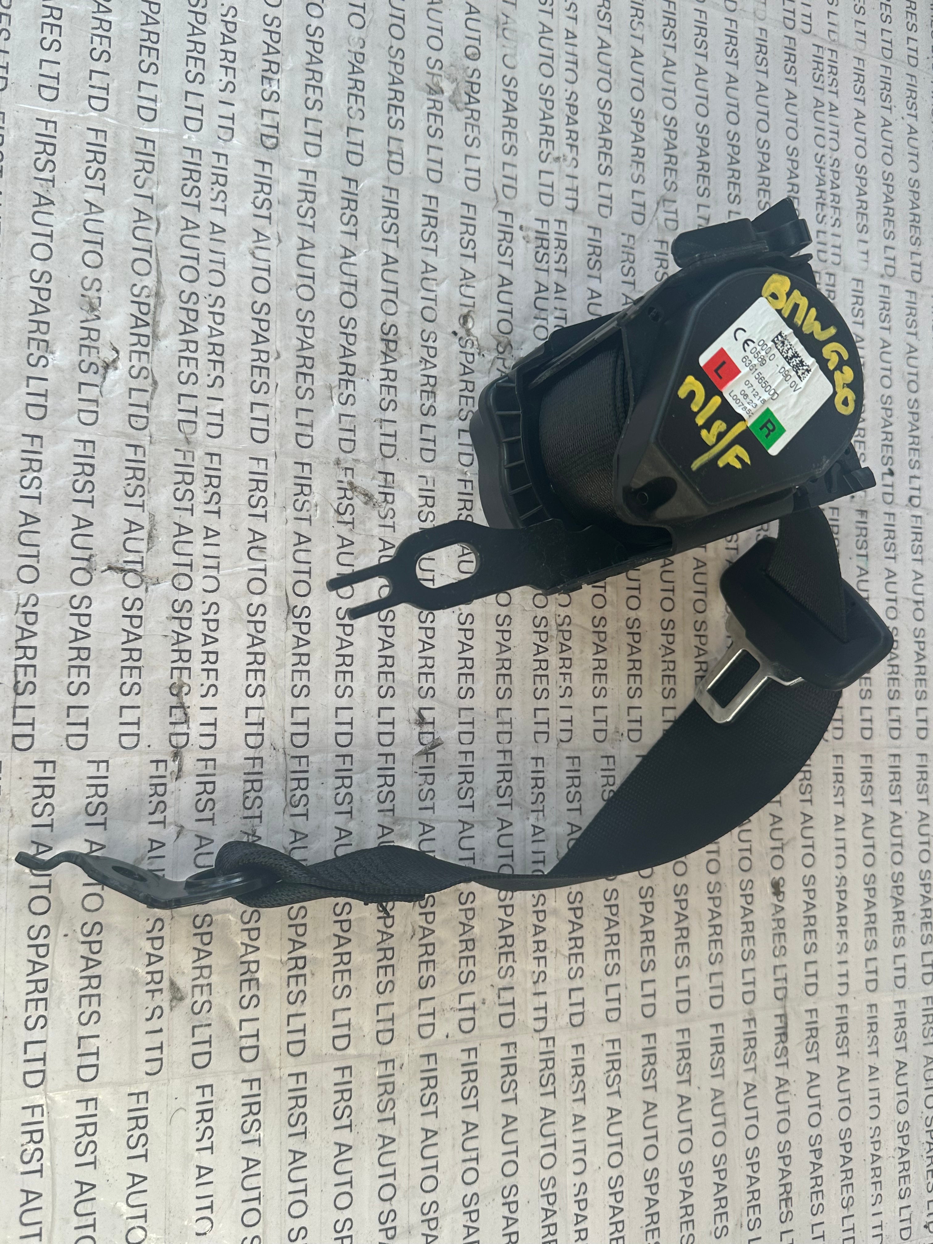 BMW 3 SERIES G20 FRONT LEFT SEATBELT