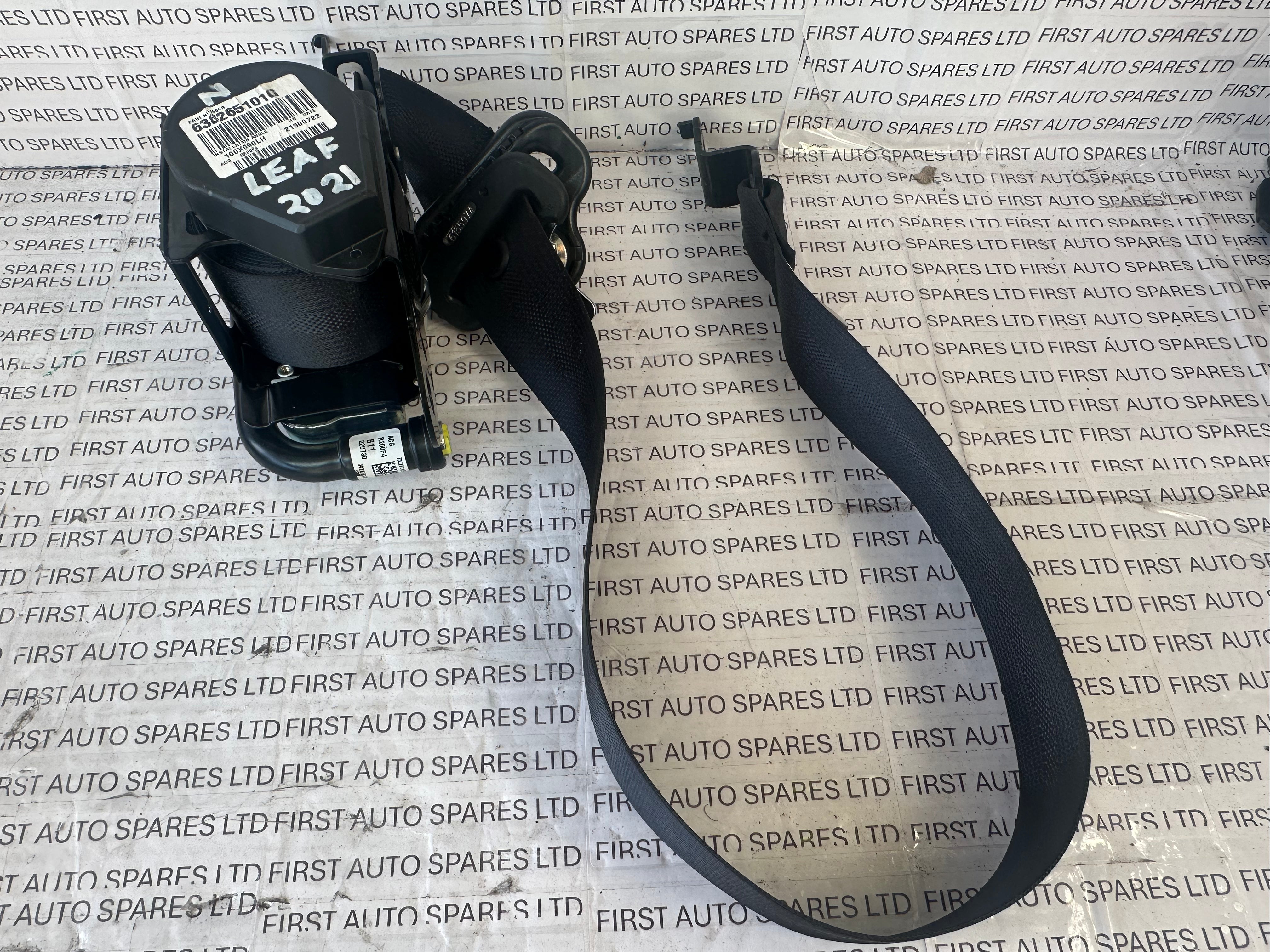 Nissan Leaf 2021 Front Left Seatbelt