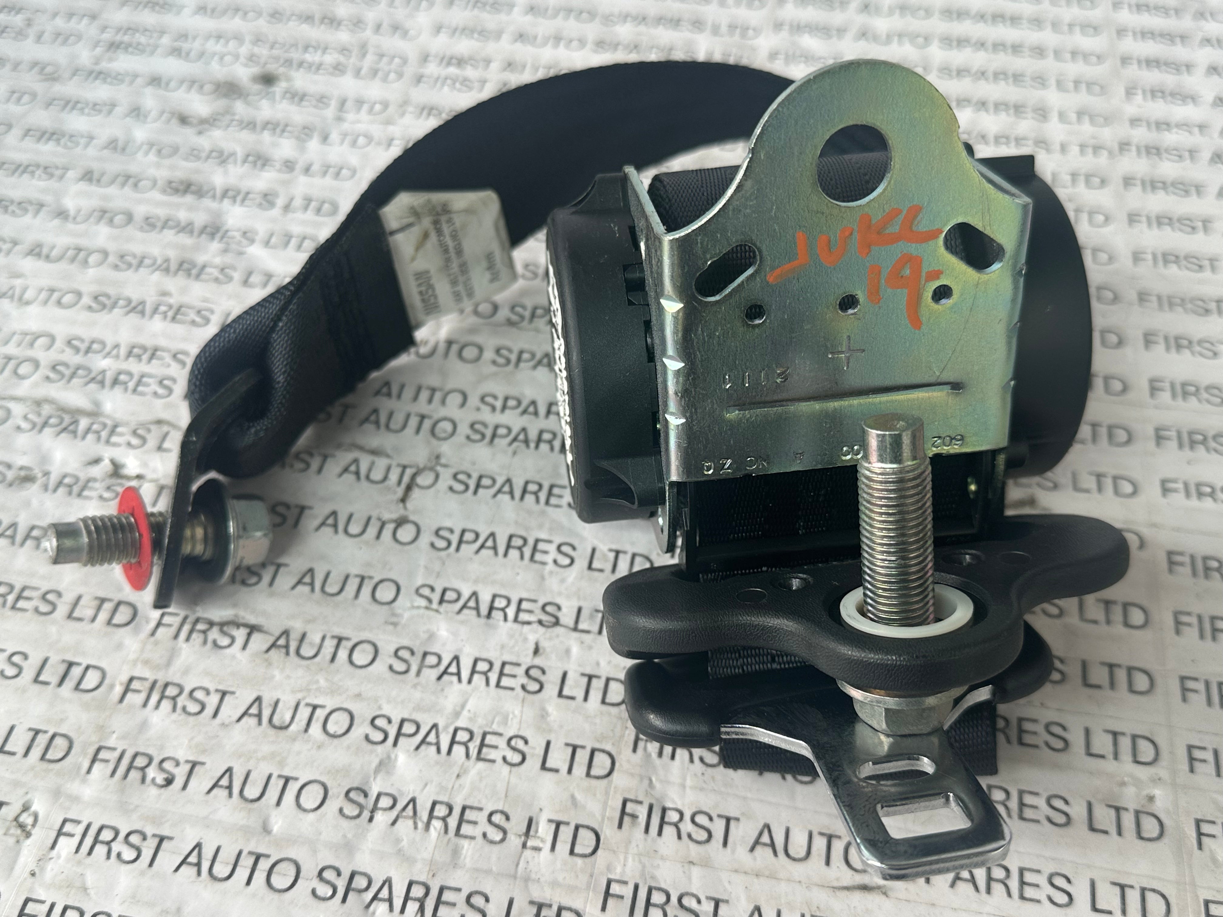 Nissan Juke 2014 Front Left Seatbelt