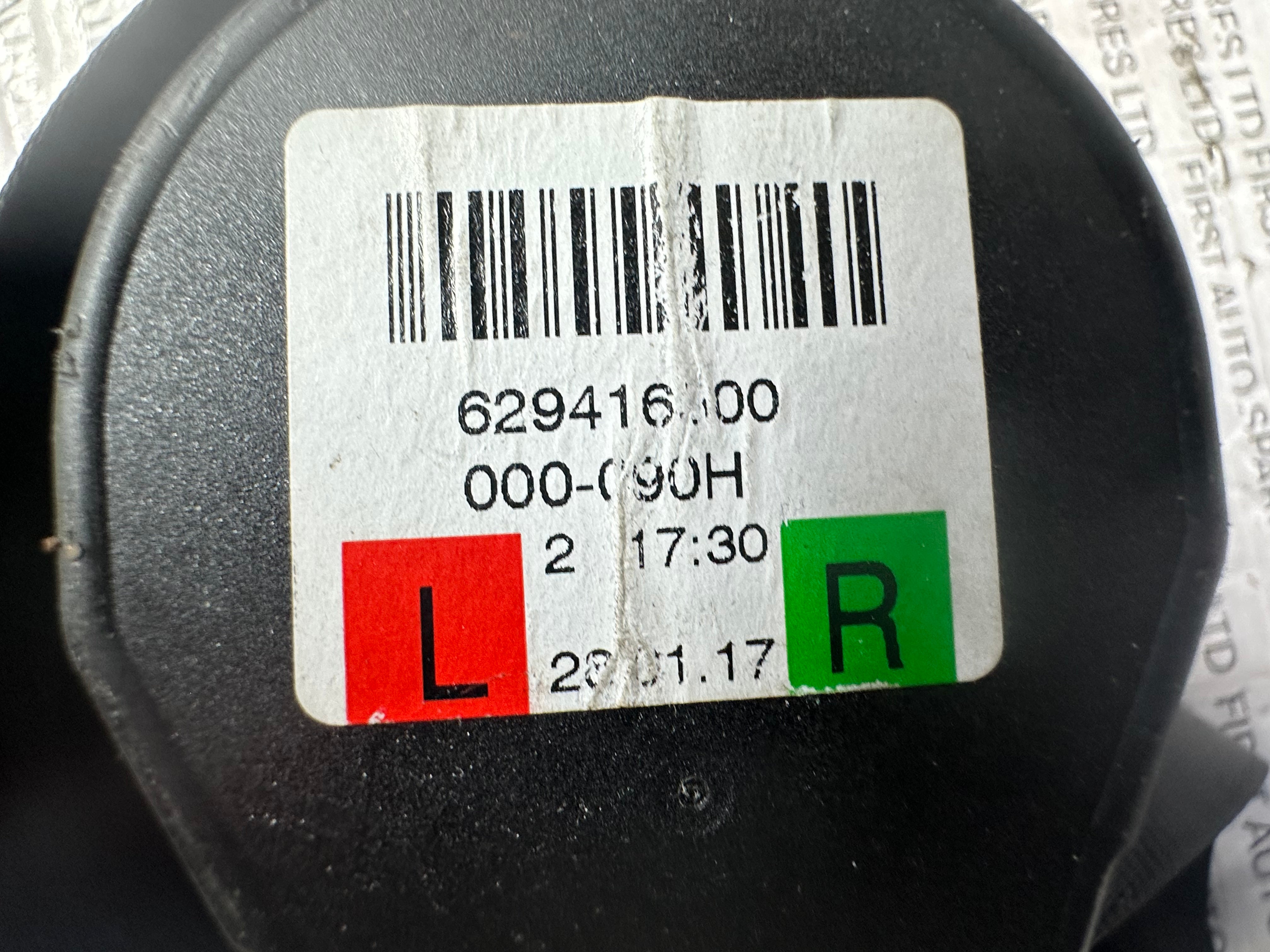 Audi A3 RS3 2016 Rear Left and Right Seat Belt (629416900)