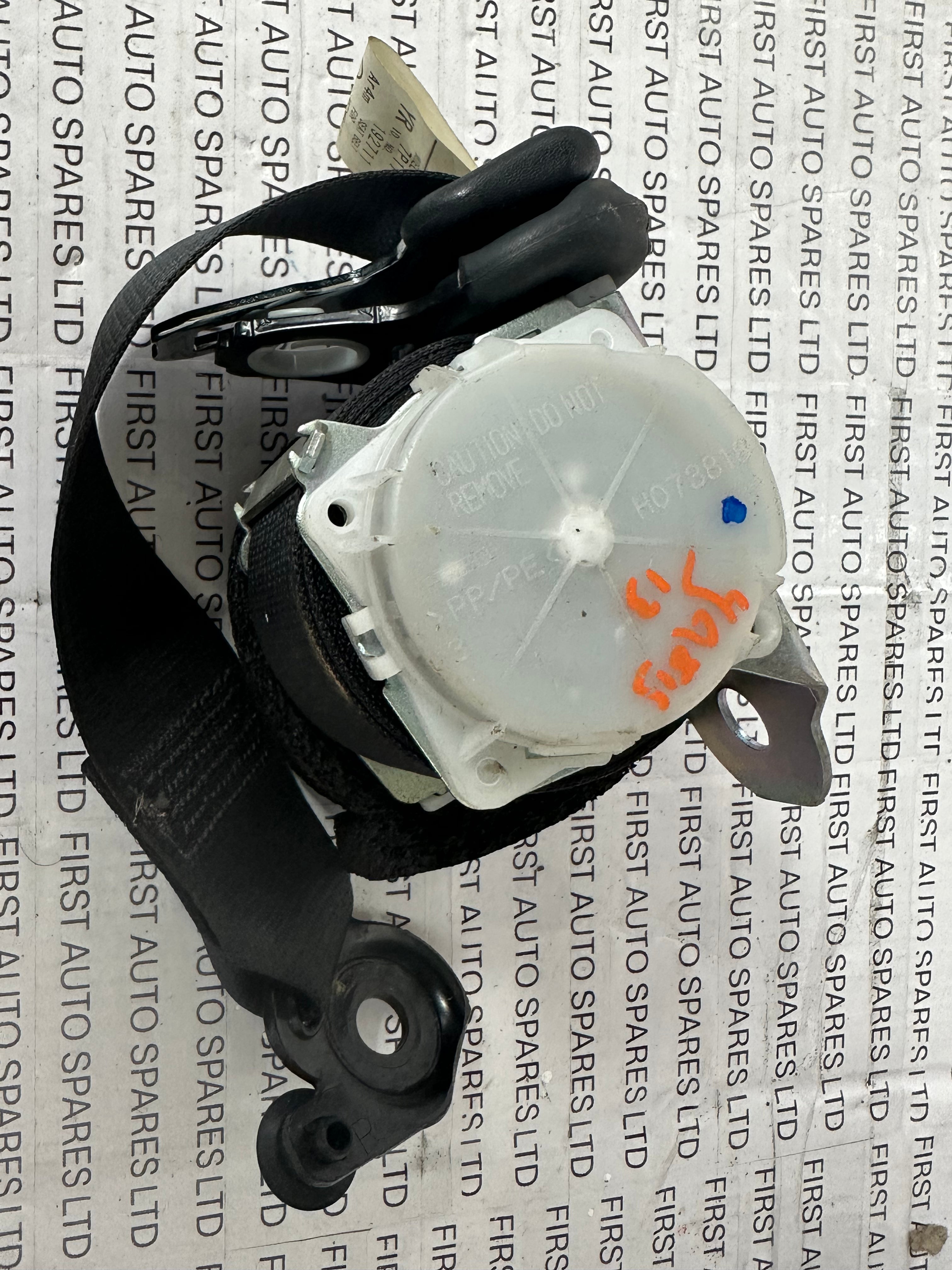 Toyota Yaris 2013 Rear Right Seatbelt (HO73801)