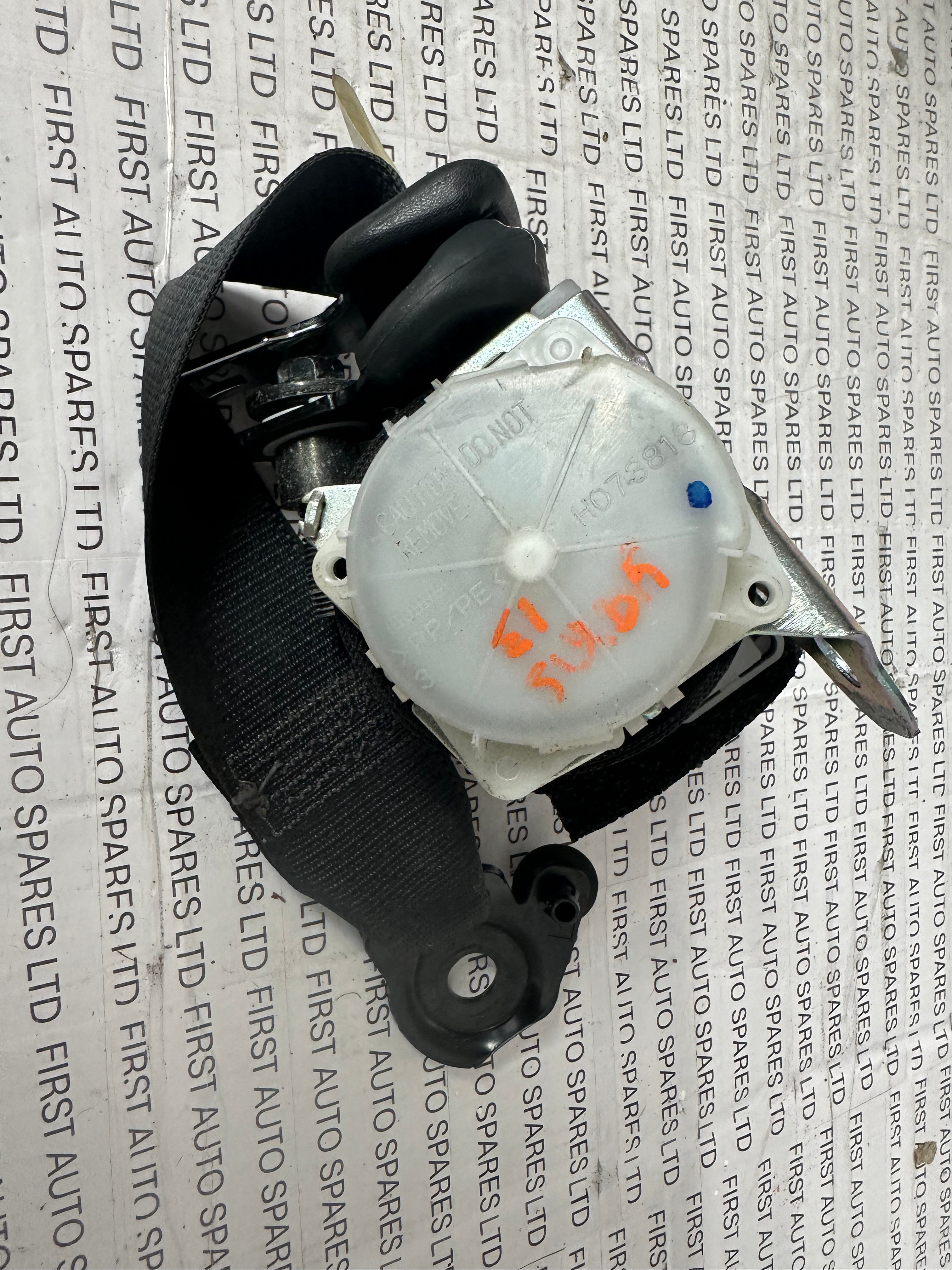 Toyota Yaris 2013 Rear Left Seatbelt (HO73801)